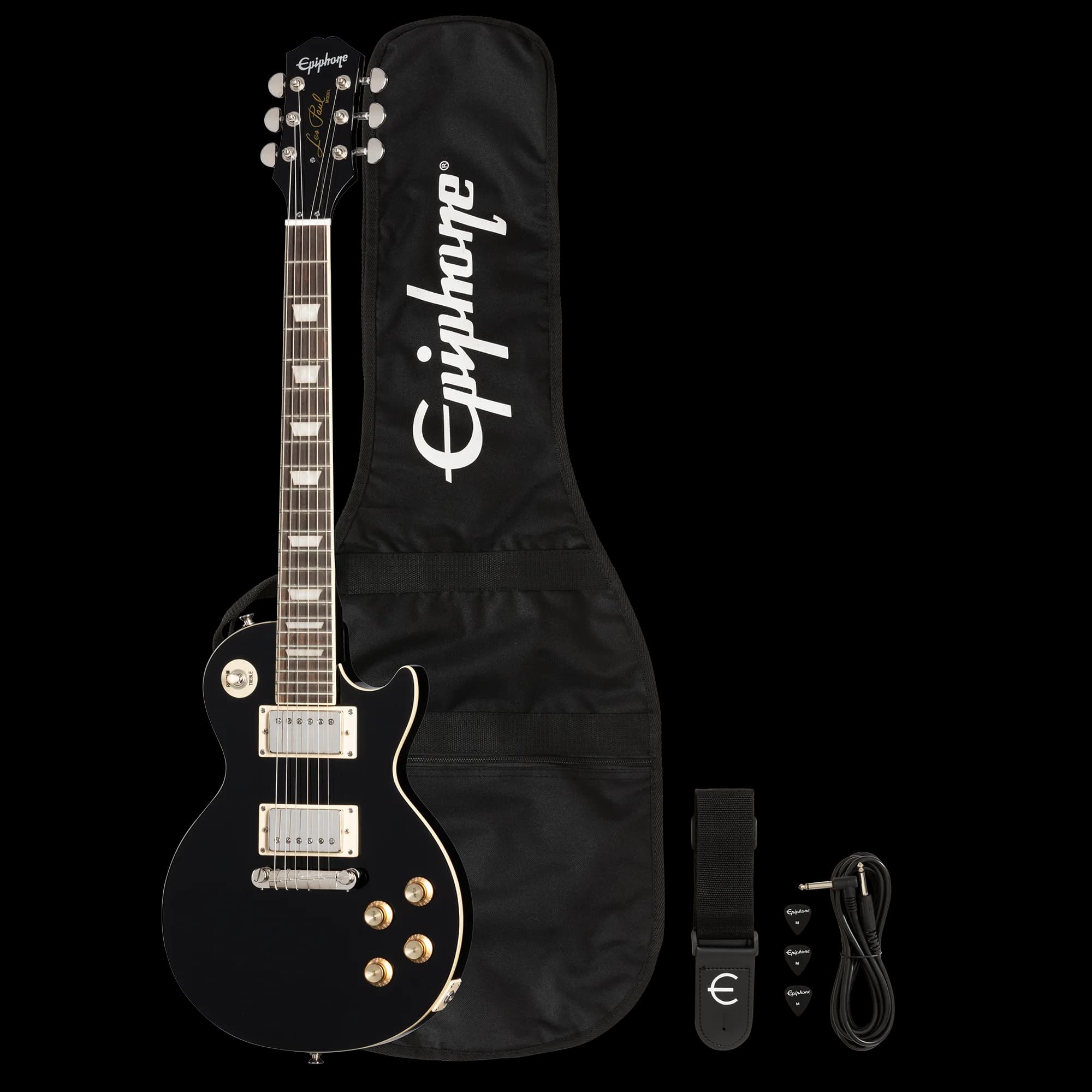 Epiphone Power Players Les Paul, Dark Matter Ebony — photo 7
