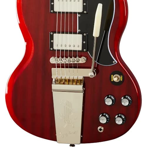 Epiphone SG Standard 60s Maestro Vibrola, Vintage Cherry — photo 4
