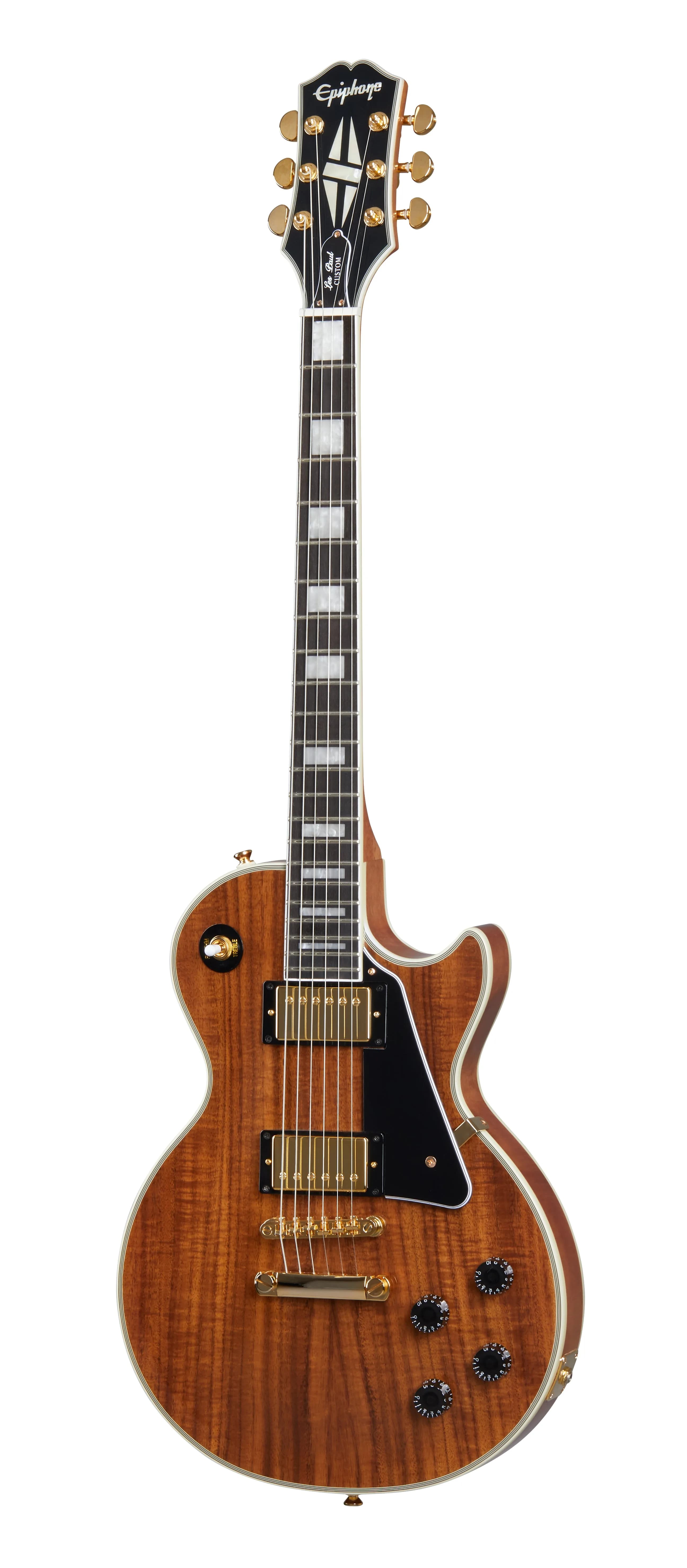 Epiphone Les Paul Custom Koa, Natural