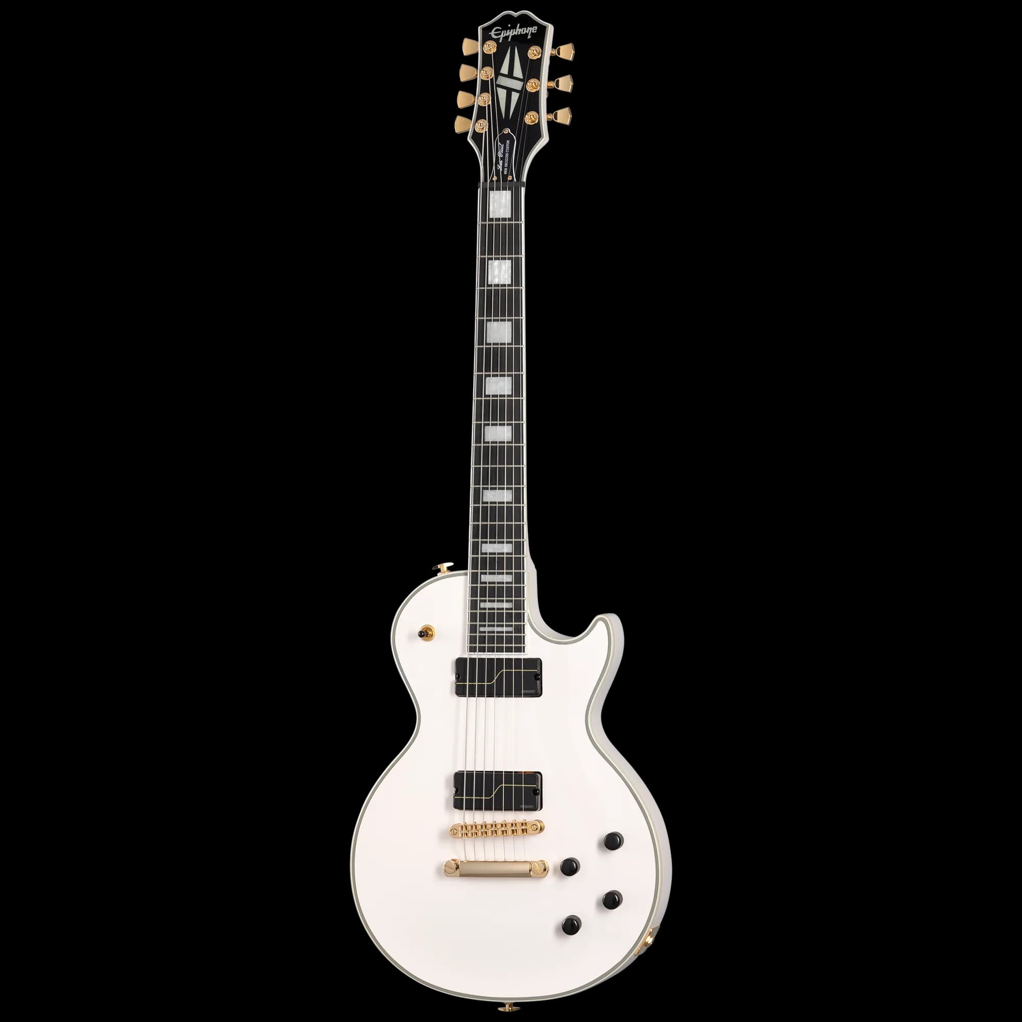 Epiphone Matt Heafy Les Paul Custom Origins 7-String, Bone White — photo 3