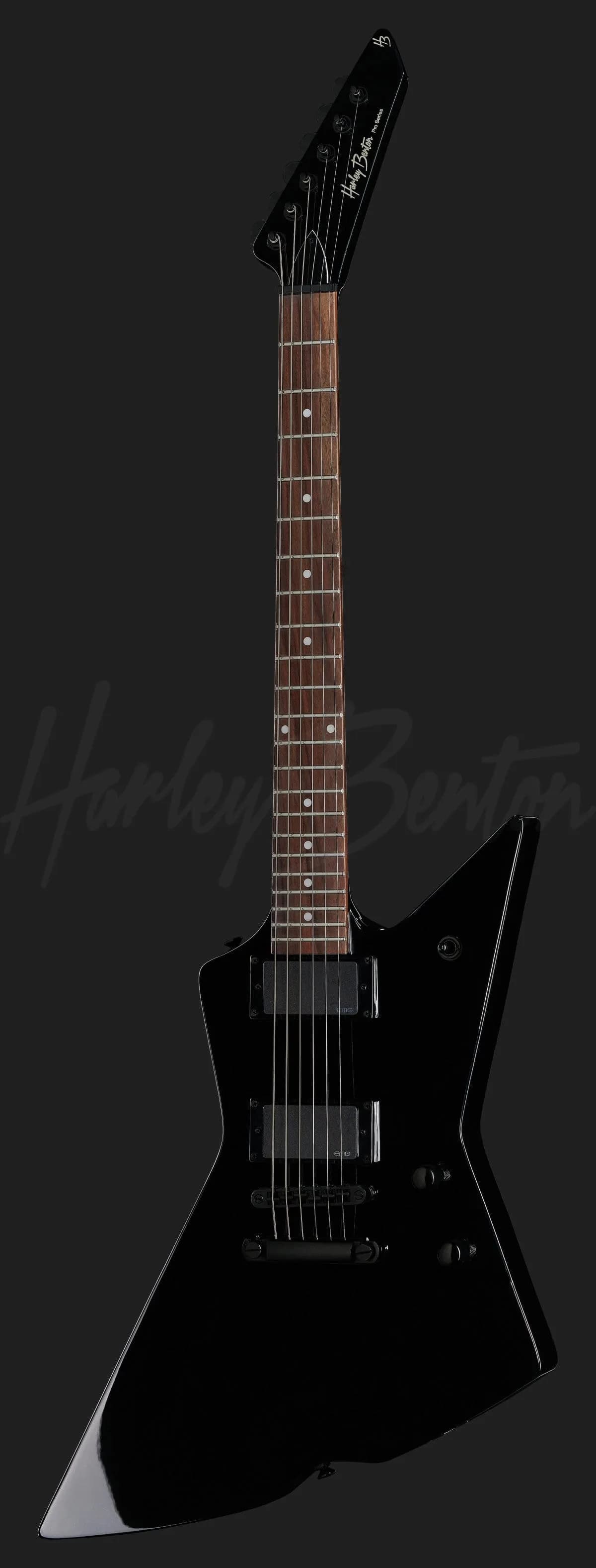 Harley Benton EX-84 Modern EMG BK — photo 2