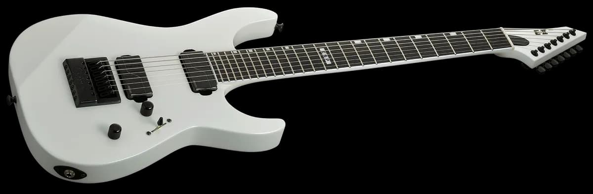 ESP E-II M-II 7B Evertune Pearl White — photo 3