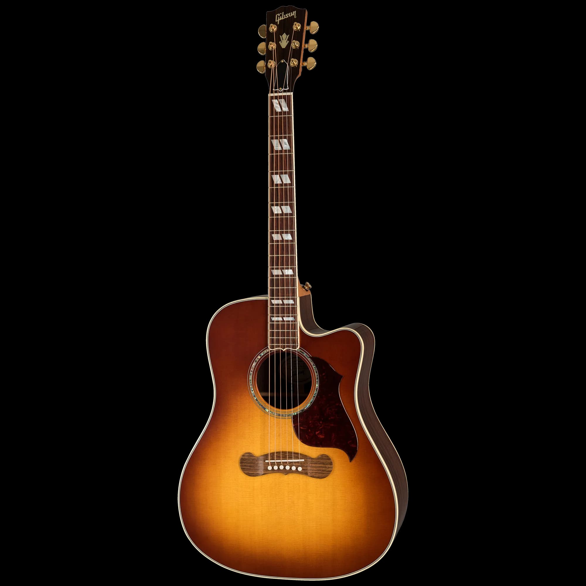 Gibson Songwriter Standard EC Rosewood, Left-Handed, Rosewood Burst — photo 3
