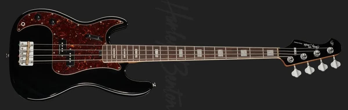 Harley Benton MV-4P LH Black — photo 2