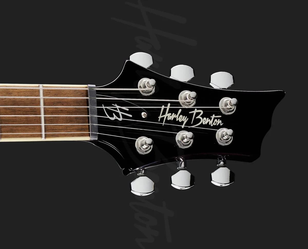 Harley Benton CST-24 Purple Burst — photo 6
