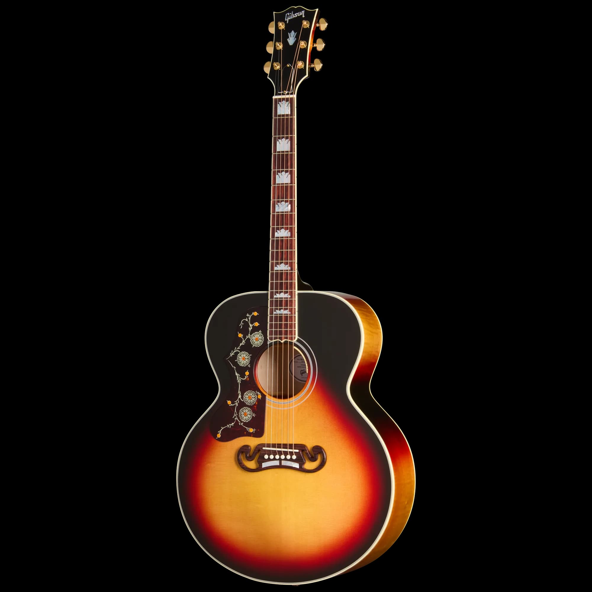 Gibson SJ-200 Standard, Left-Handed, Tri Burst — photo 3