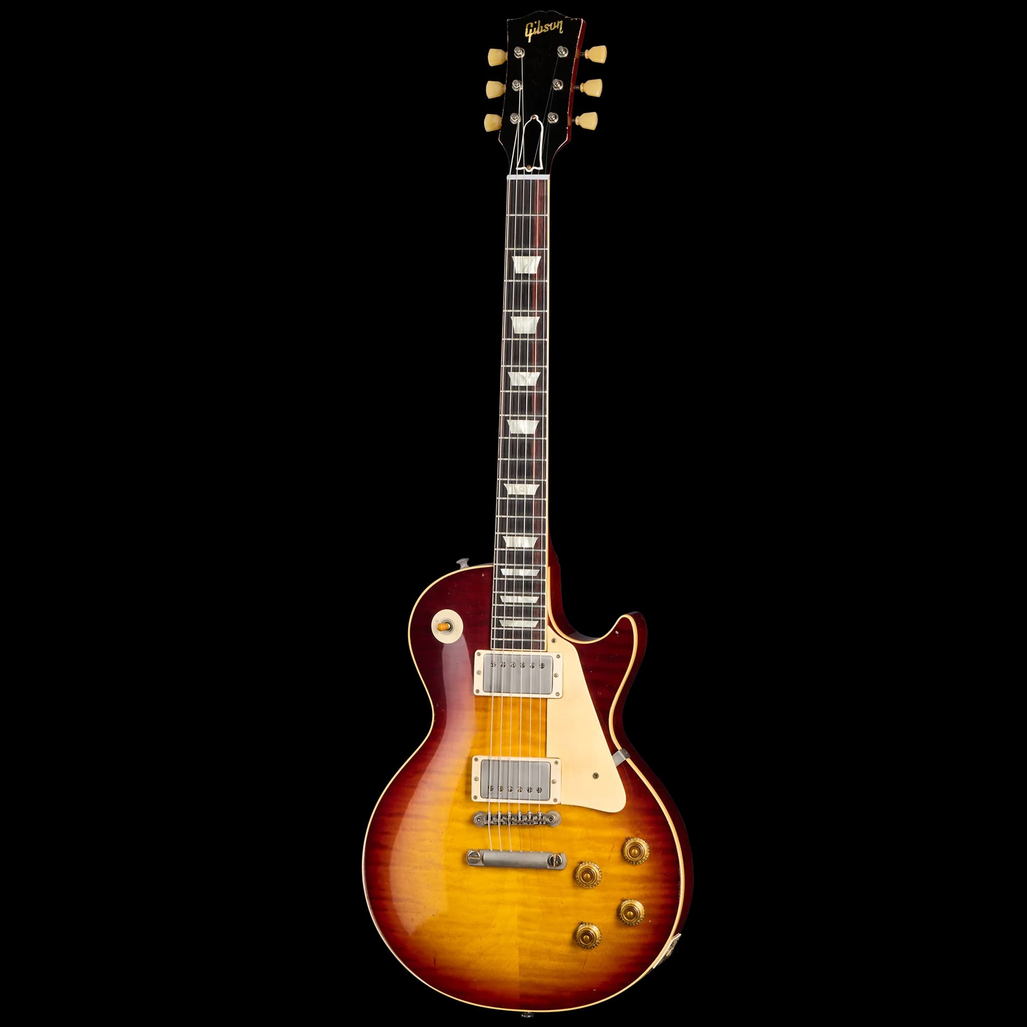 Gibson 1959 Les Paul Standard Reissue Limited Edition Murphy Lab Aged With Brazilian Rosewood, Tom's Dark Burst — photo 3
