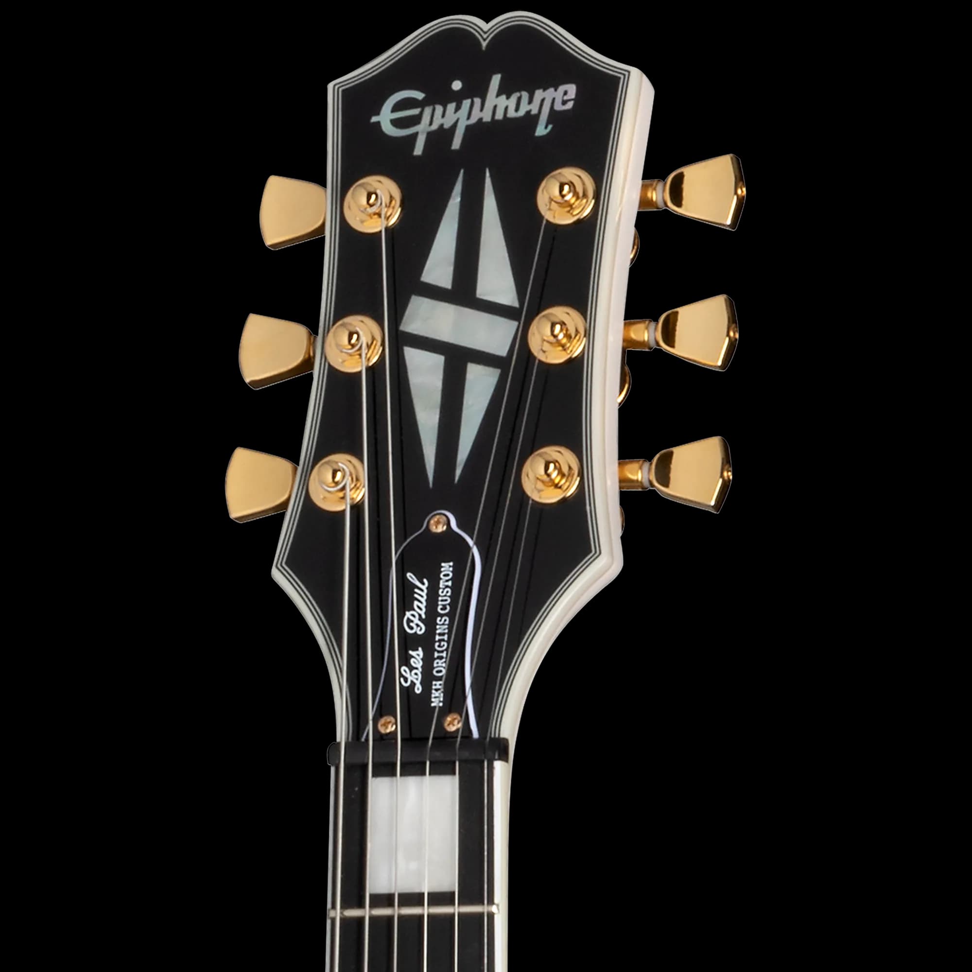 Epiphone Matt Heafy Les Paul Custom Origins, Bone White — photo 5