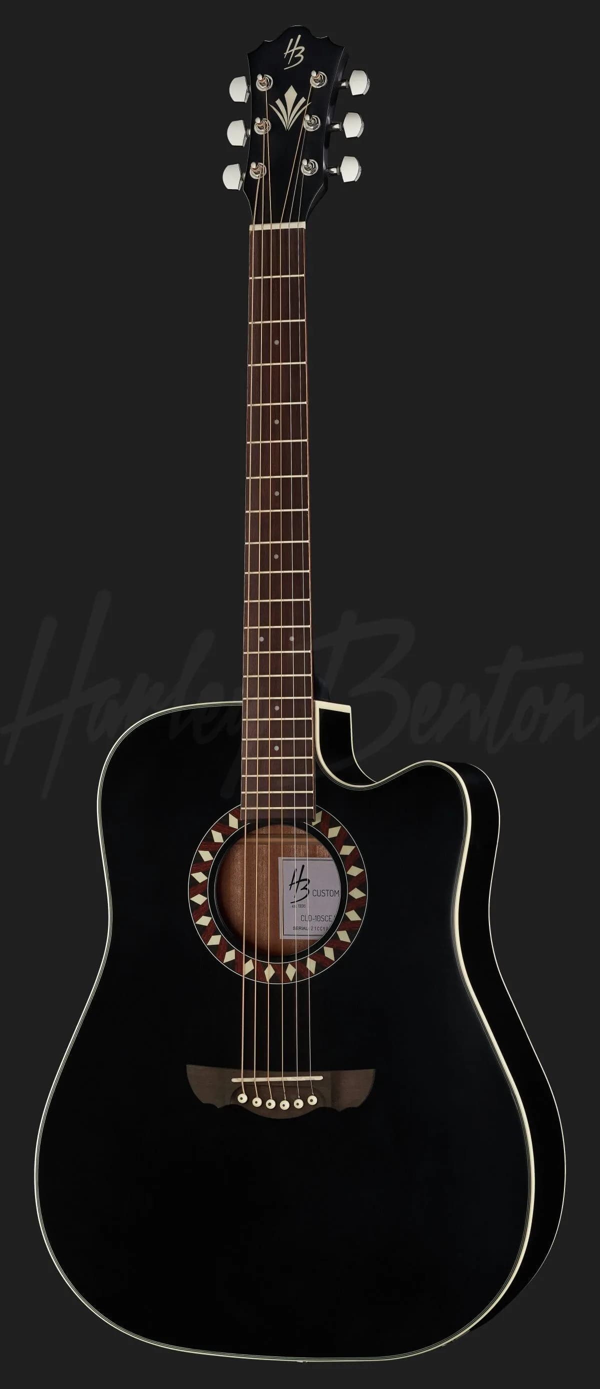 Harley Benton CLD-10SCE BK — photo 2