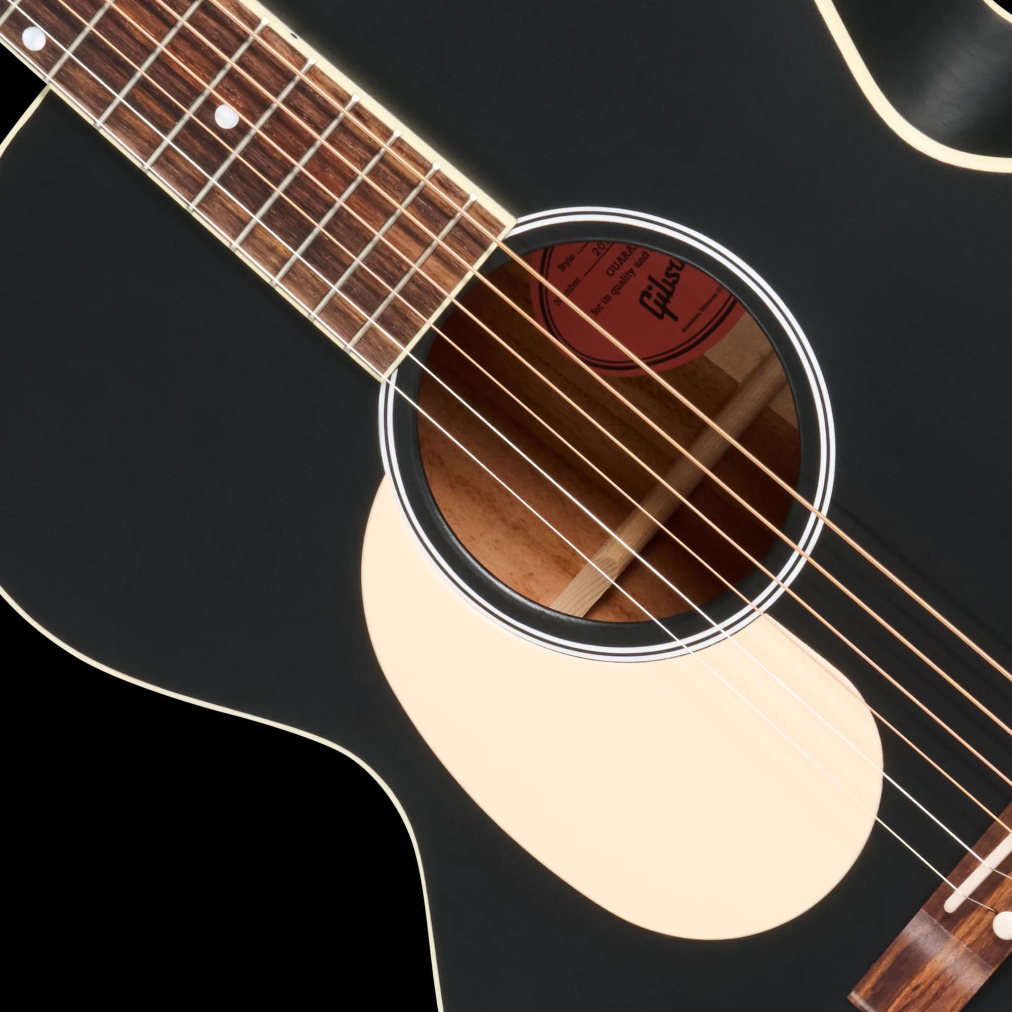 Gibson J-185 Century 12-Fret, Left-Handed, Ebony — photo 7