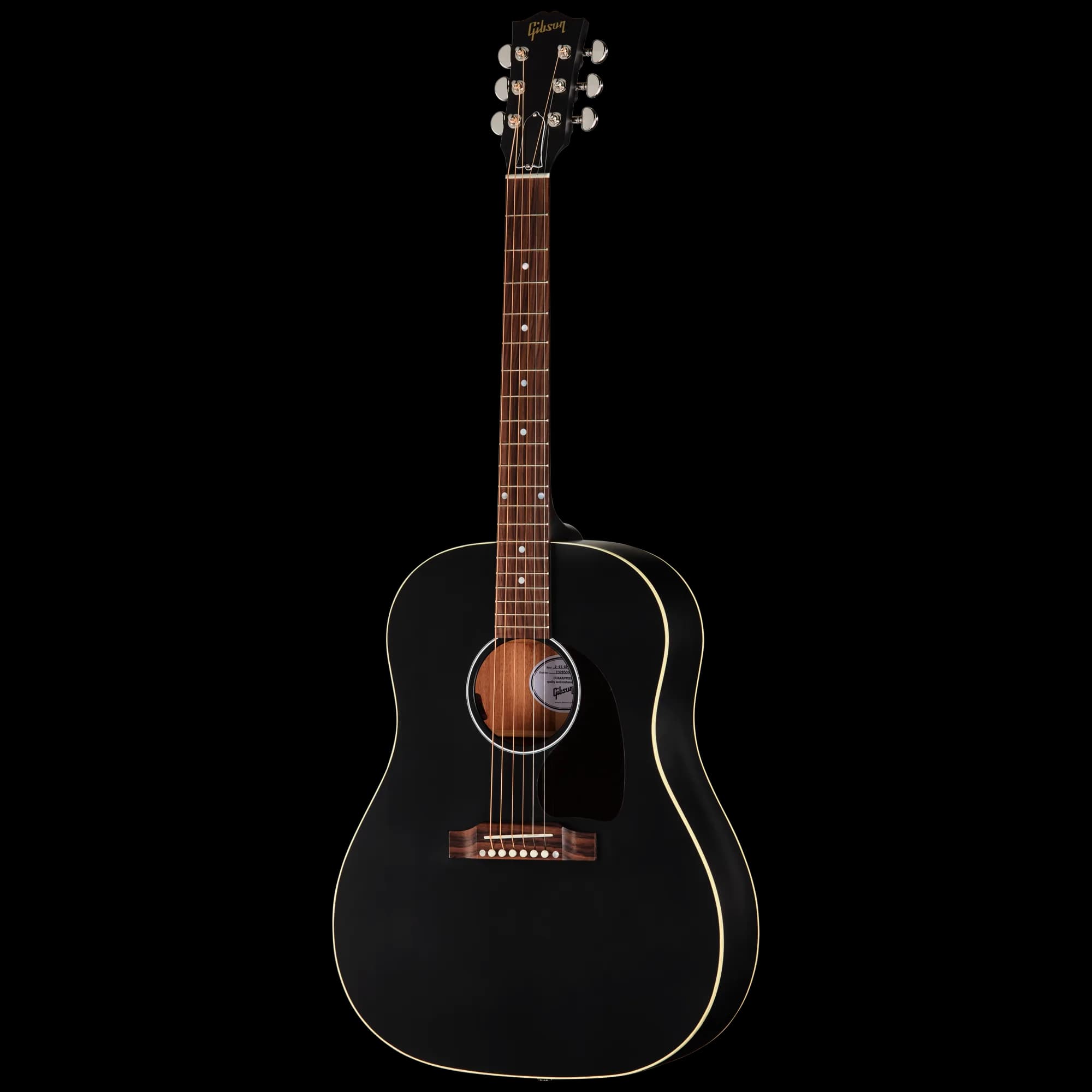 Gibson J-45 Special, Satin Ebony — photo 3