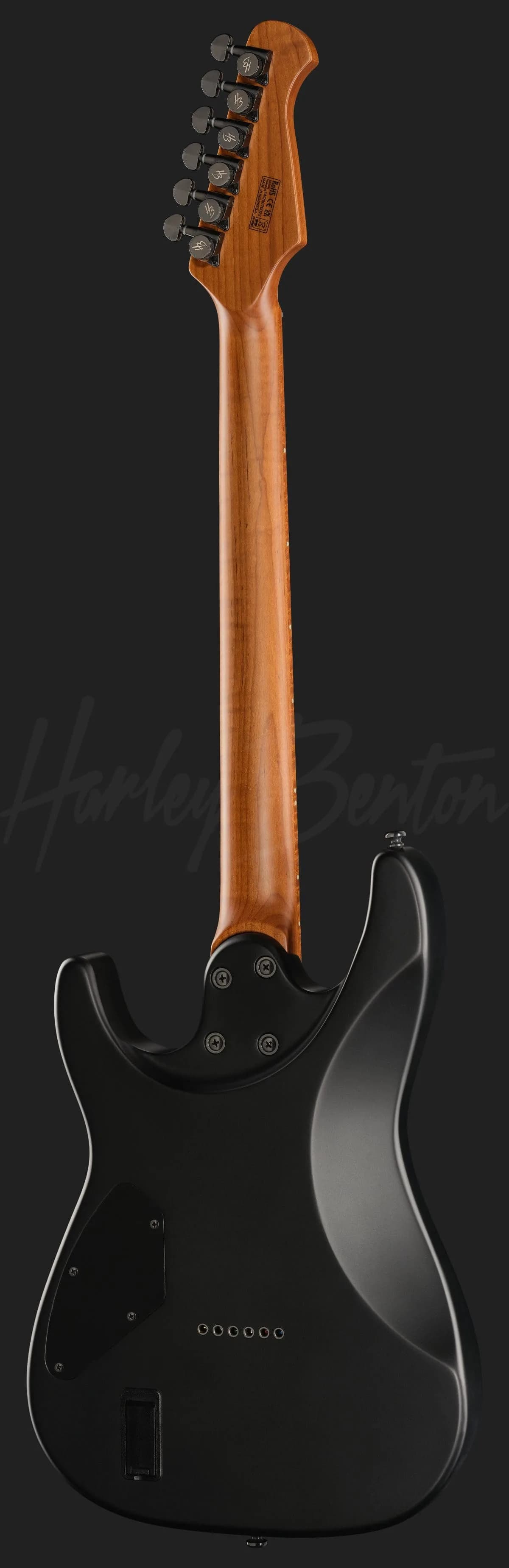 Harley Benton Fusion-IV MN HT EMG SBK — photo 3