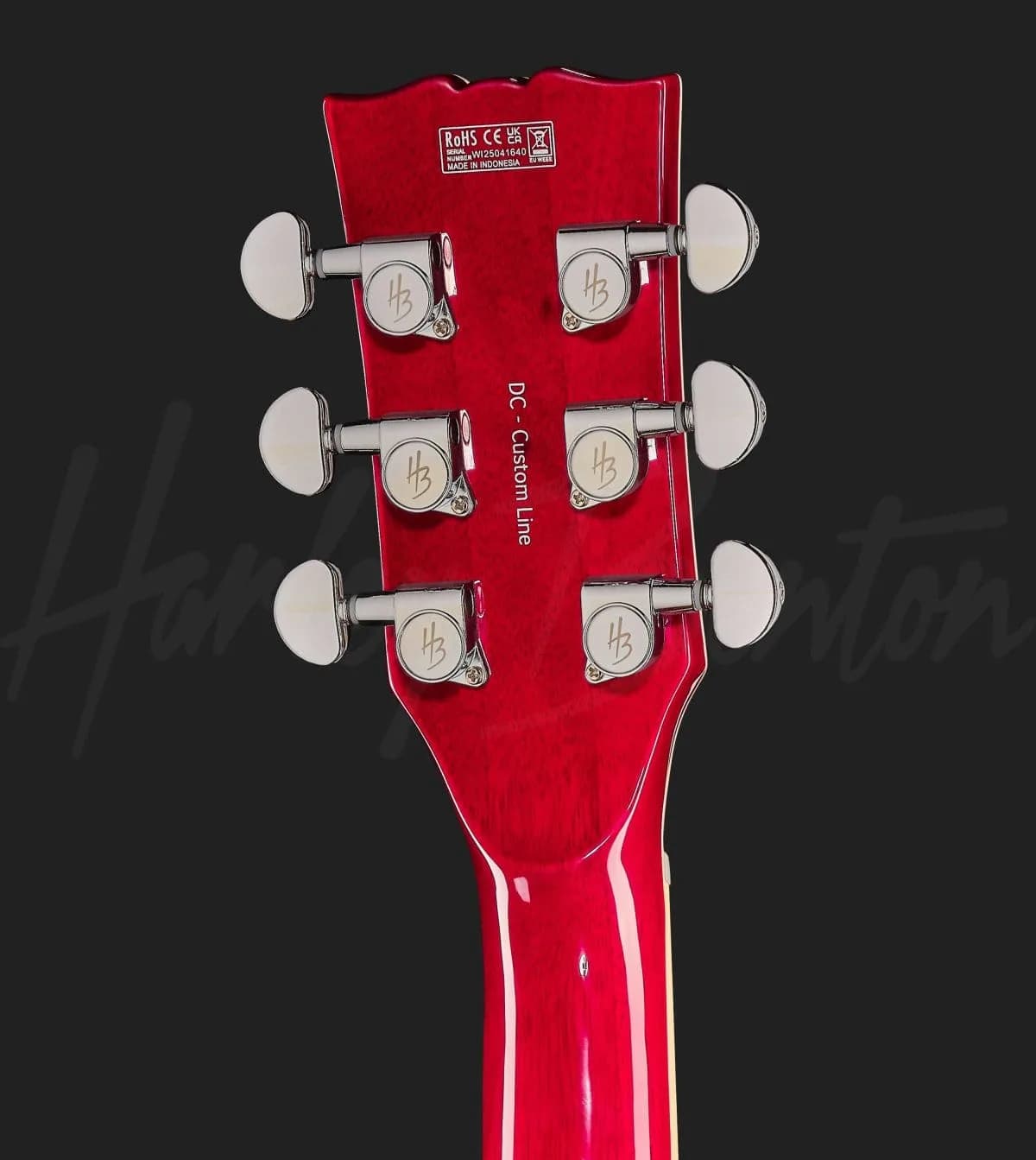 Harley Benton DC-Custom II Cherry — photo 7