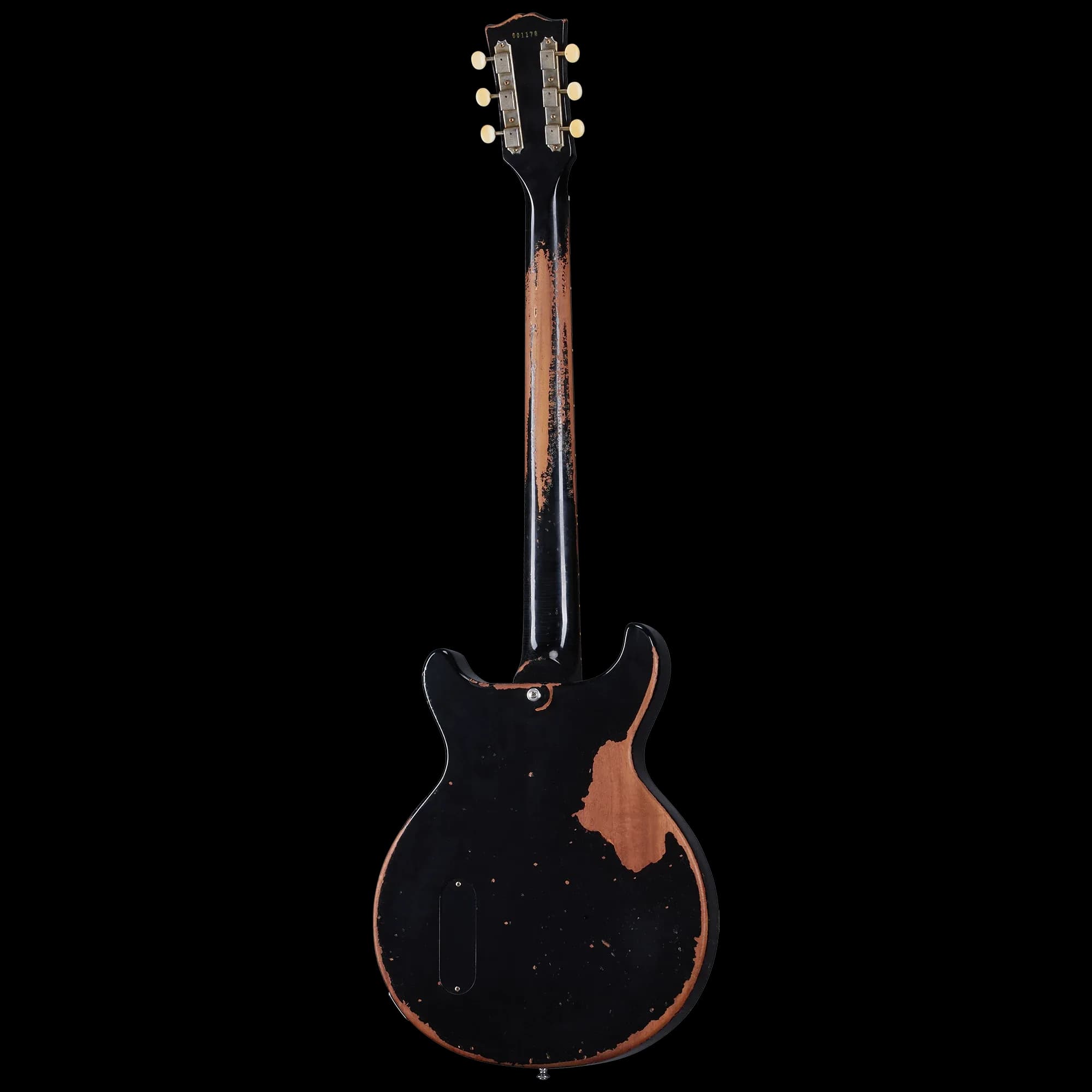 Gibson 1960 Les Paul Junior Double Cut Reissue, Ultra Heavy Aged, Ebony — photo 3