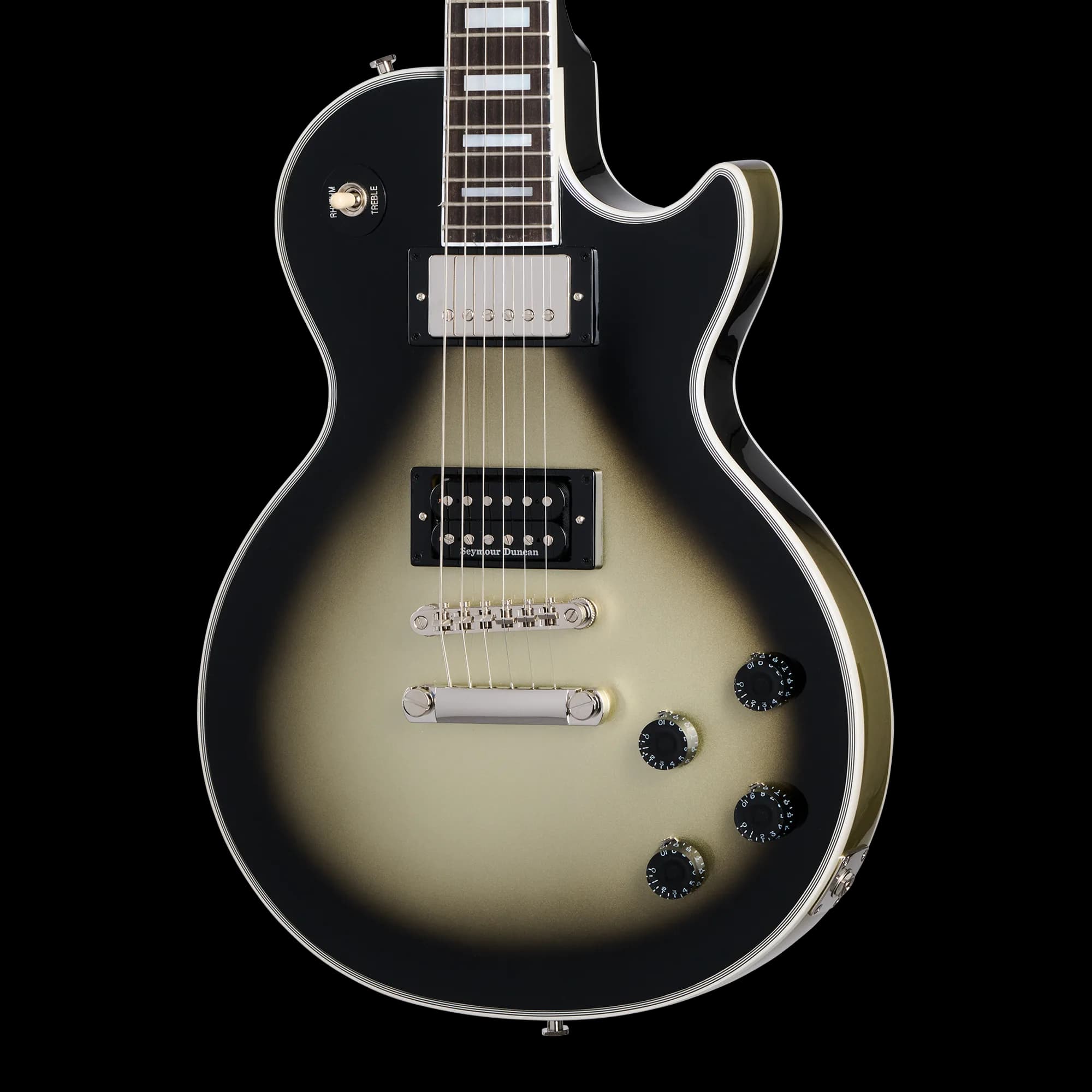 Epiphone Adam Jones 1979 Les Paul Custom, Antique Silverburst