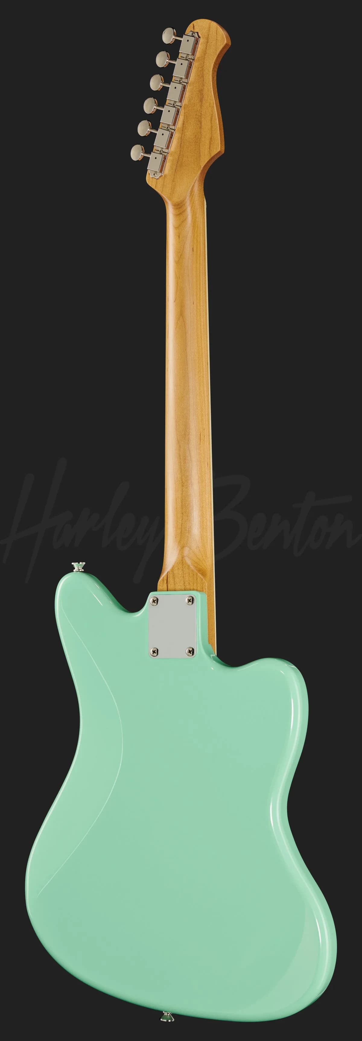 Harley Benton JA-60LH CC Seafoam Green — photo 3