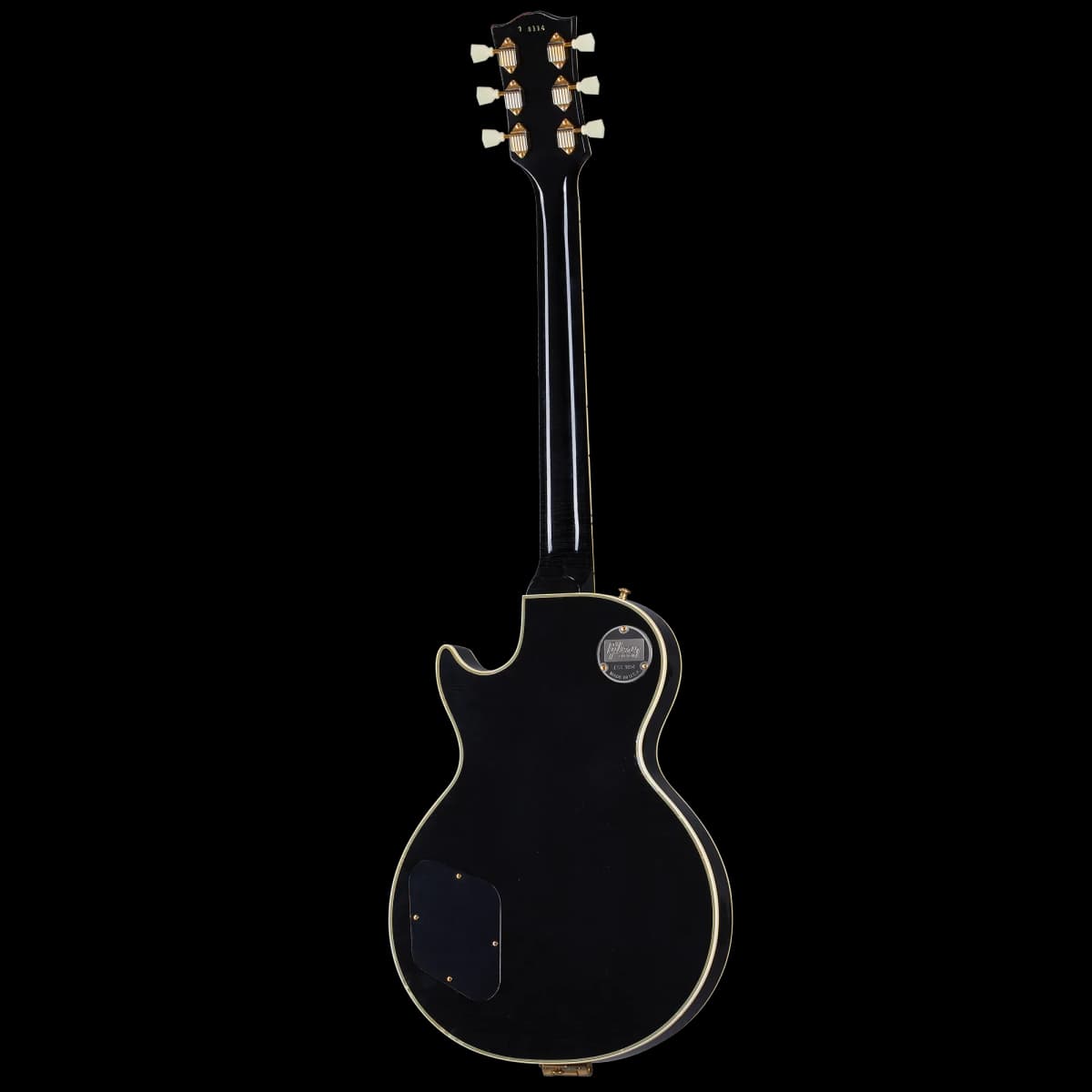 Gibson 1957 Les Paul Custom Reissue 3-Pickup Bigsby, Light Aged, Ebony — photo 3