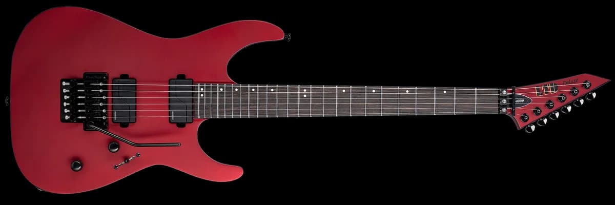 ESP M-1000 Candy Apple Red Satin