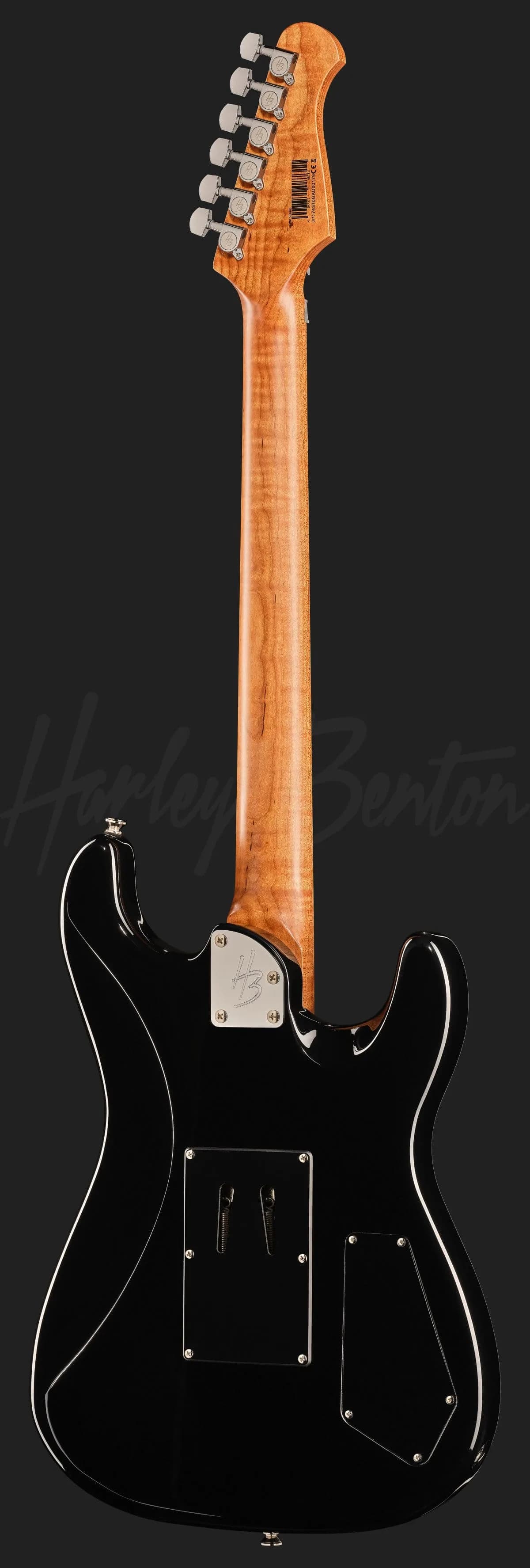 Harley Benton ST-80FR MN LH HH Black — photo 3