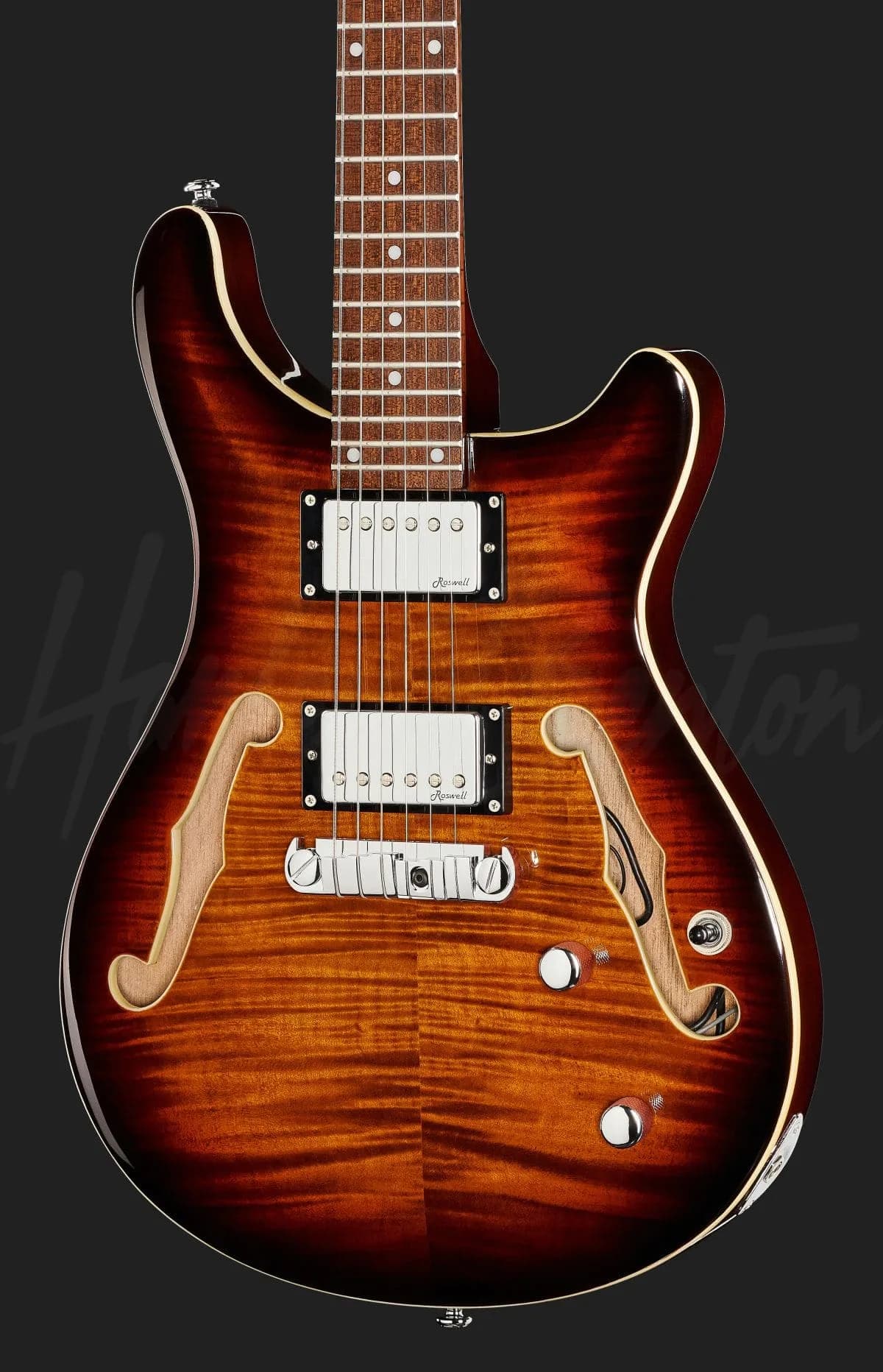 Harley Benton CST-24HB Tortoise Flame — photo 4