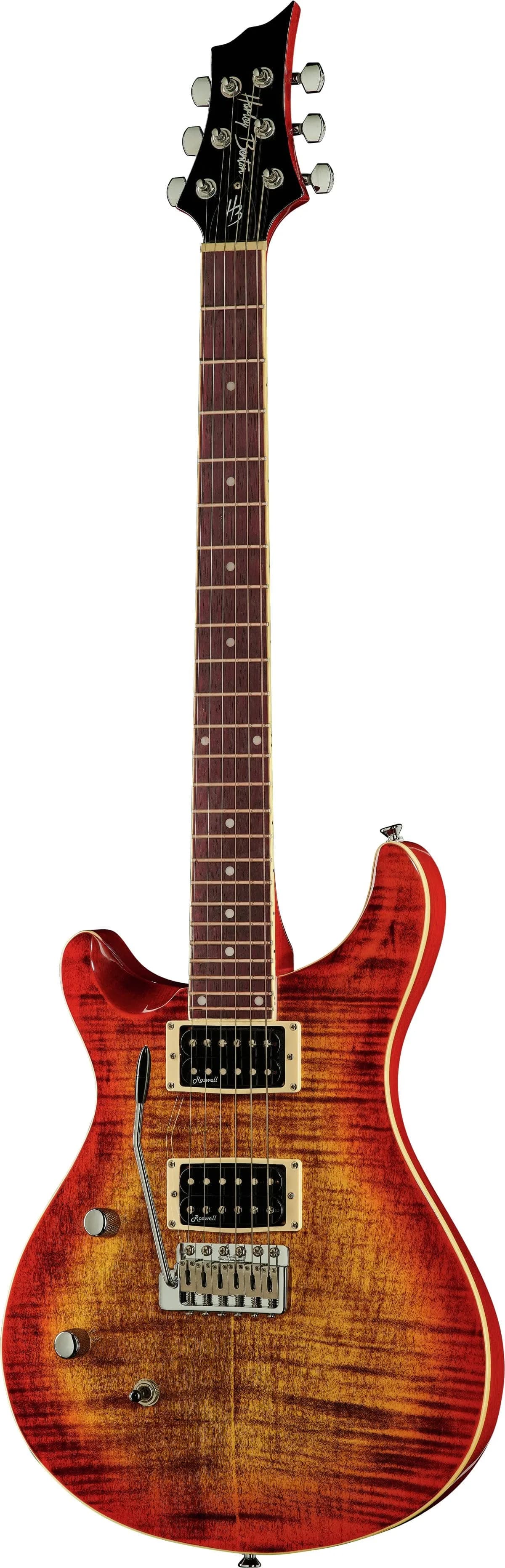 Harley Benton CST-24T LH Paradise Flame — photo 2