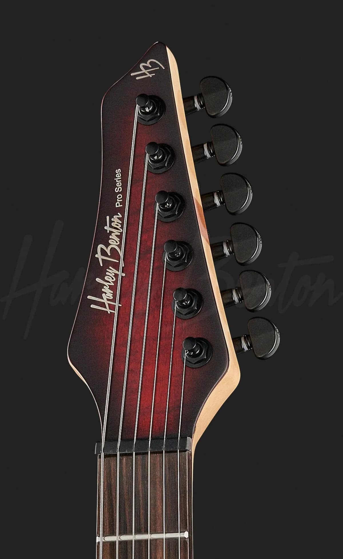 Harley Benton Amarok-6 BKRD Quilted Burst — photo 6
