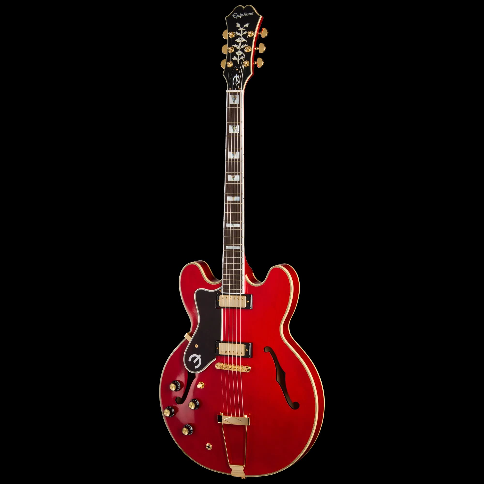 Epiphone Masterbilt Gem Archer Sheraton, Left-Handed, Cherry Red — photo 3