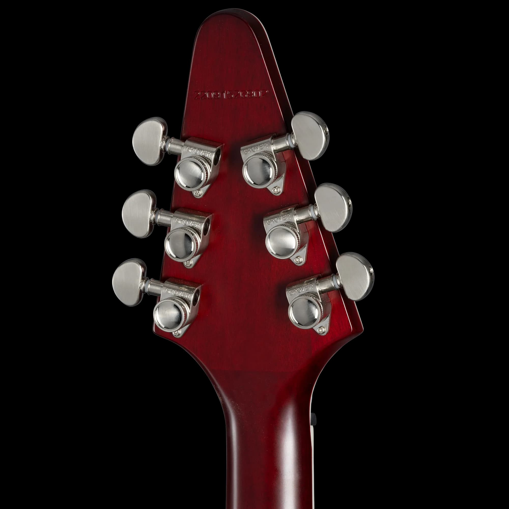 Epiphone Flying V Prophecy, Left-Handed, Aged Bengal Tiger Burst, Exclusive — photo 6