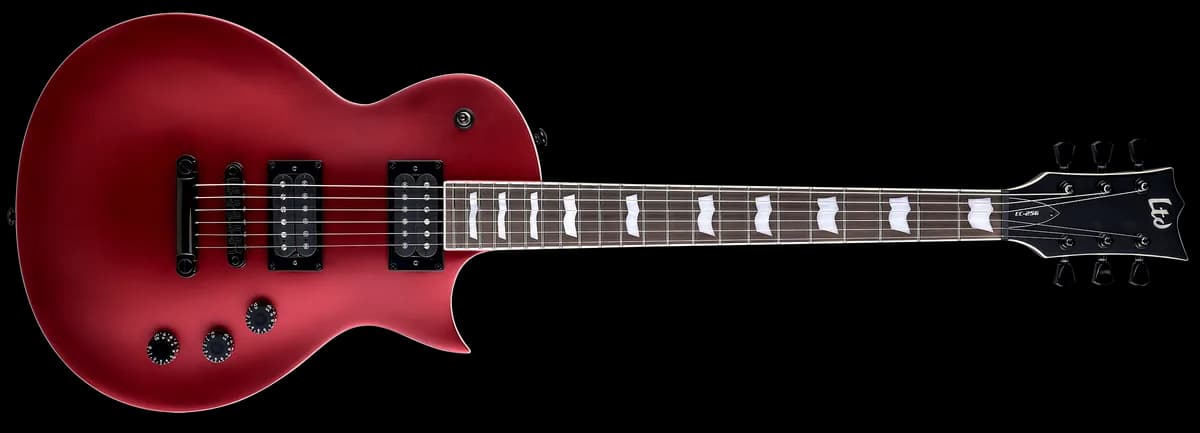 ESP EC-256 Candy Apple Red Satin