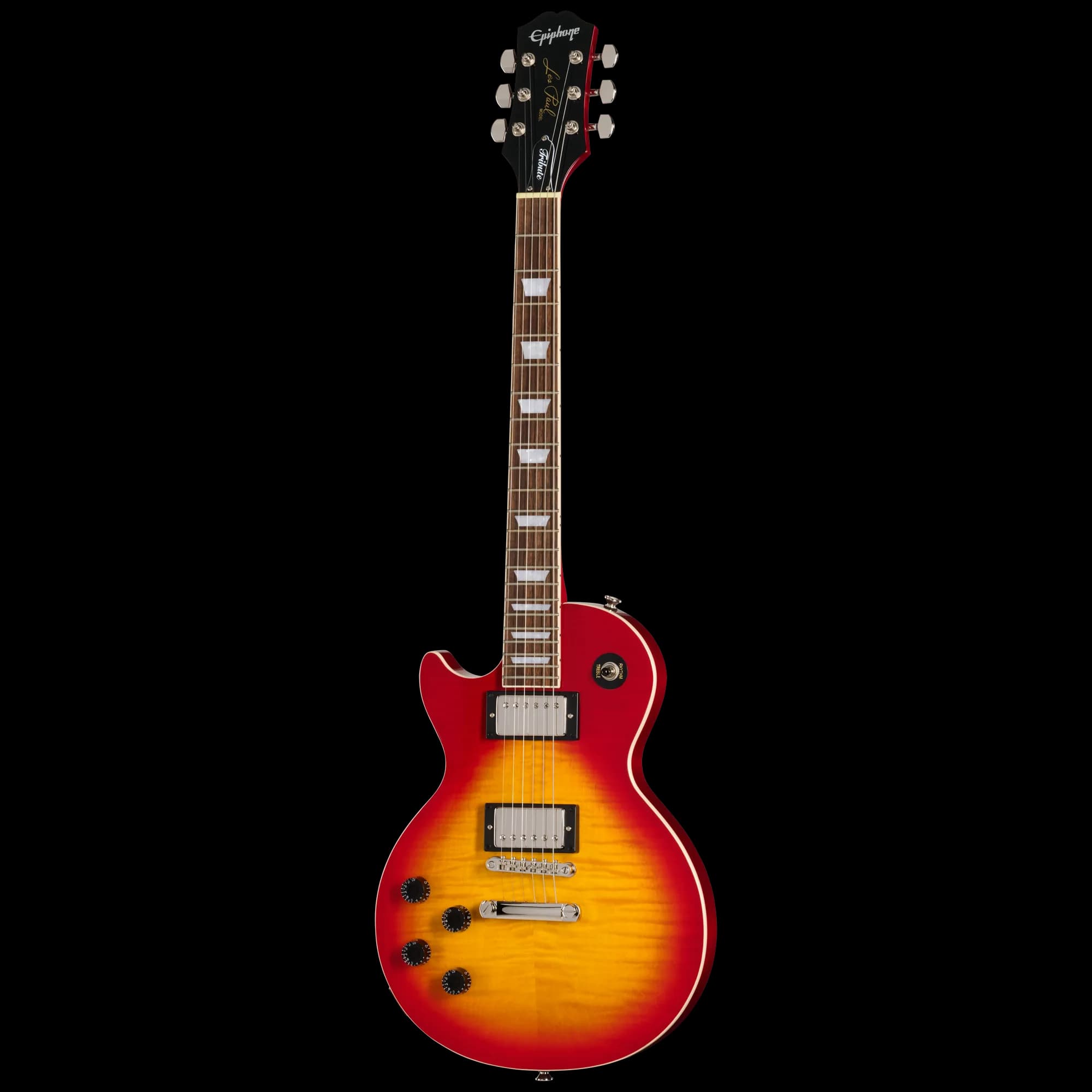 Epiphone Les Paul Tribute Plus, Left-Handed, Heritage Cherry Sunburst — photo 3