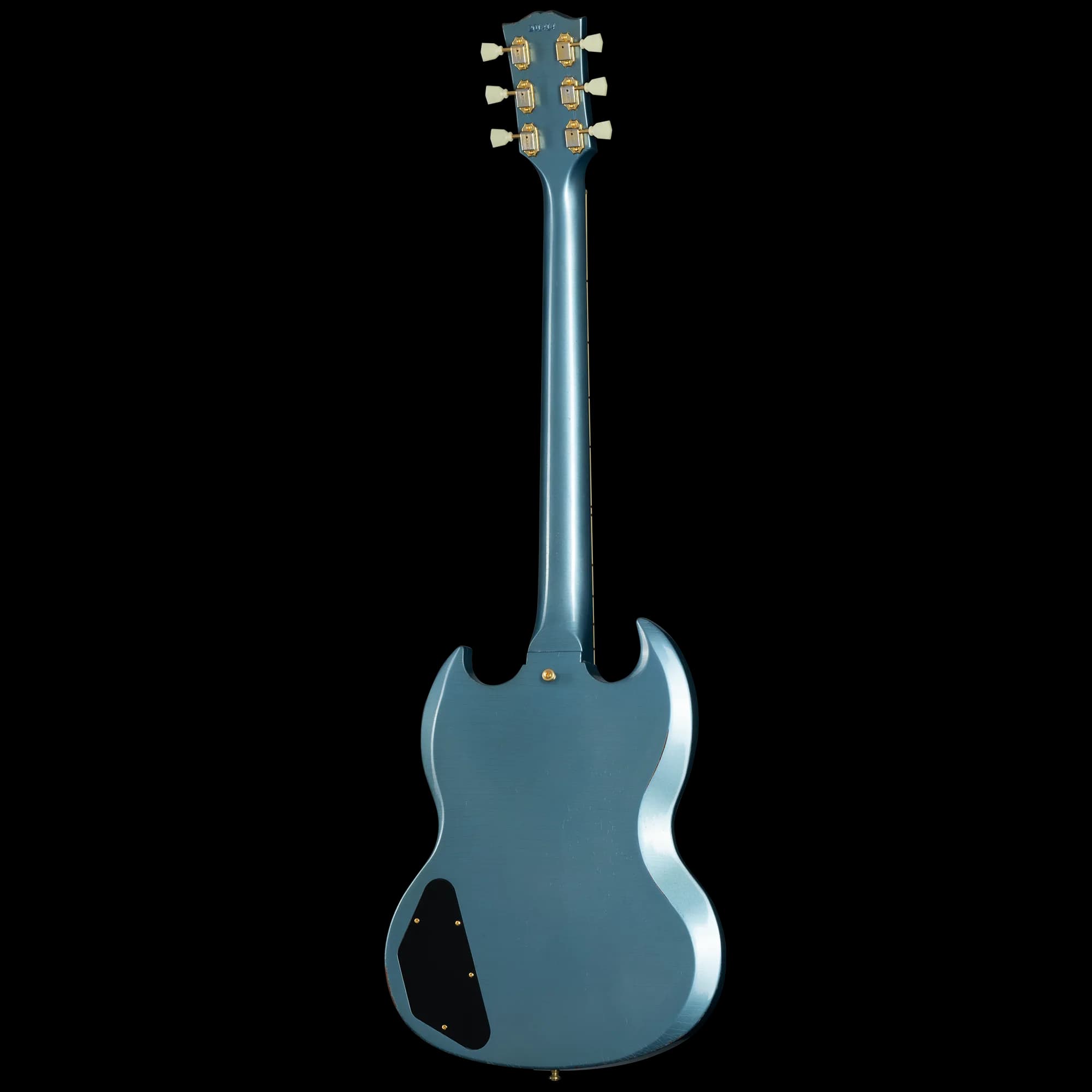 Gibson 1964 SG Standard Reissue with Maestro, Light Aged, Antique Pelham Blue — photo 4