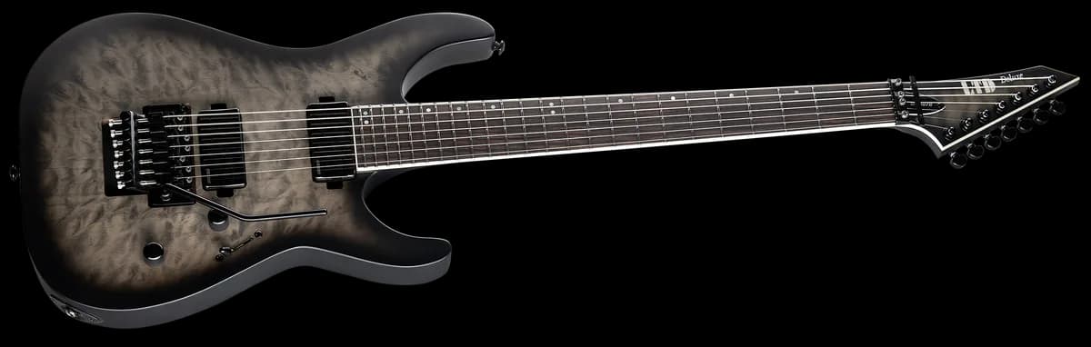 ESP M-1007 Baritone CHARCOAL BURST SATIN — photo 3
