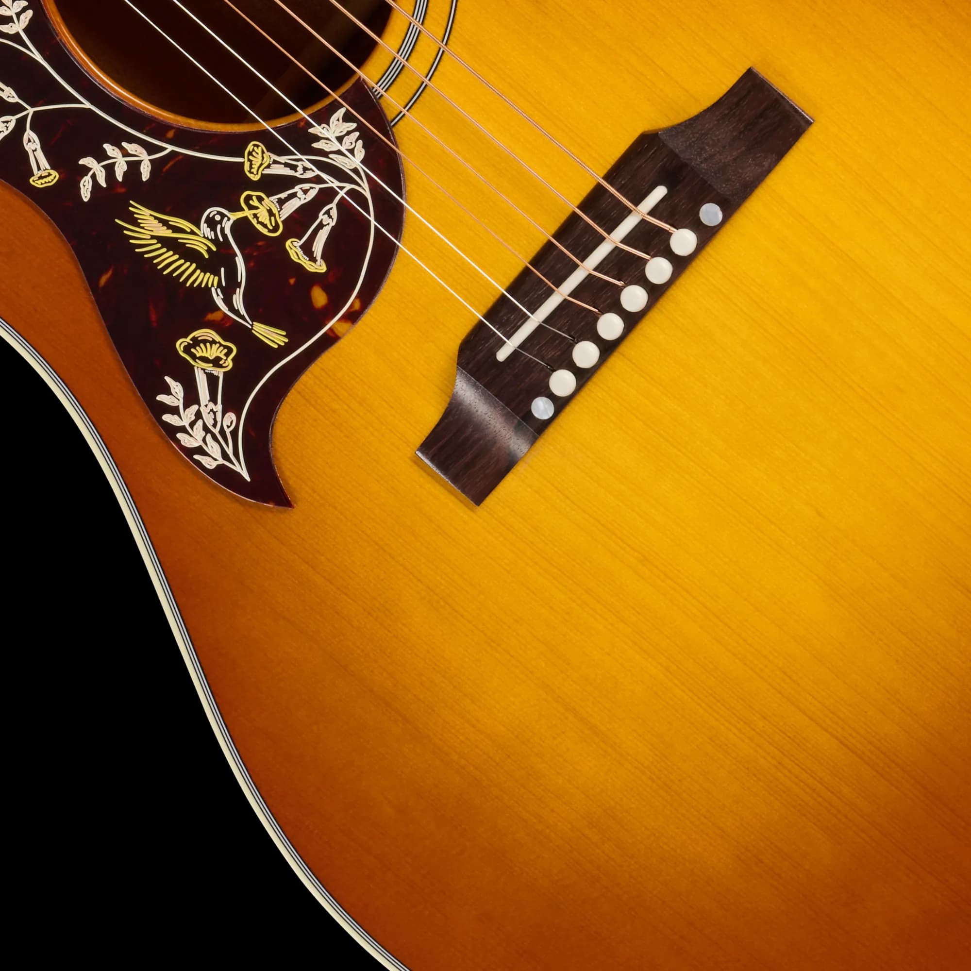 Gibson Hummingbird Standard EC, Left-Handed, Heritage Cherry Sunburst — photo 7