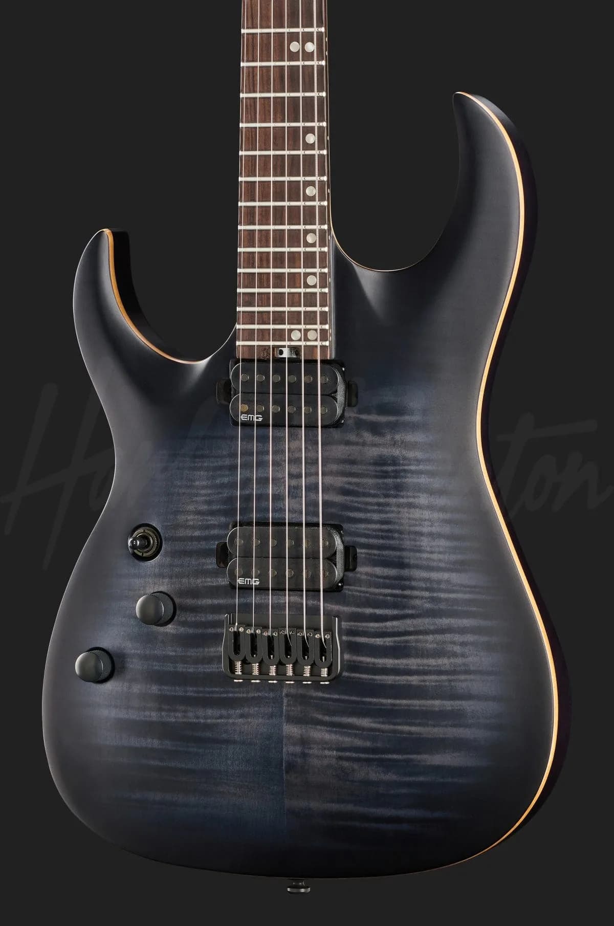 Harley Benton Amarok-6 LH BKNT Flame Burst — photo 4