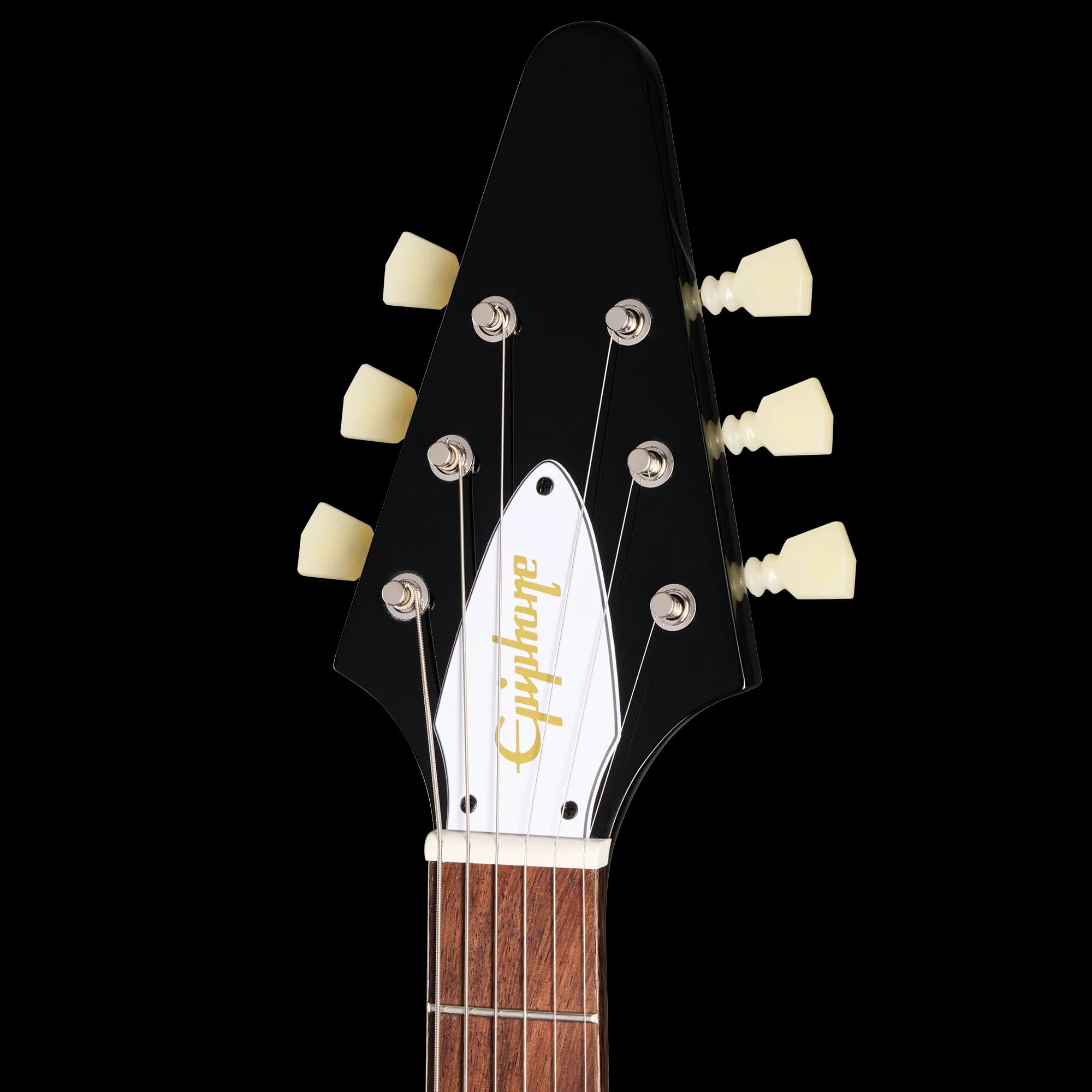 Epiphone Jimi Hendrix™ "Love Drops" Flying V, Ebony — photo 5