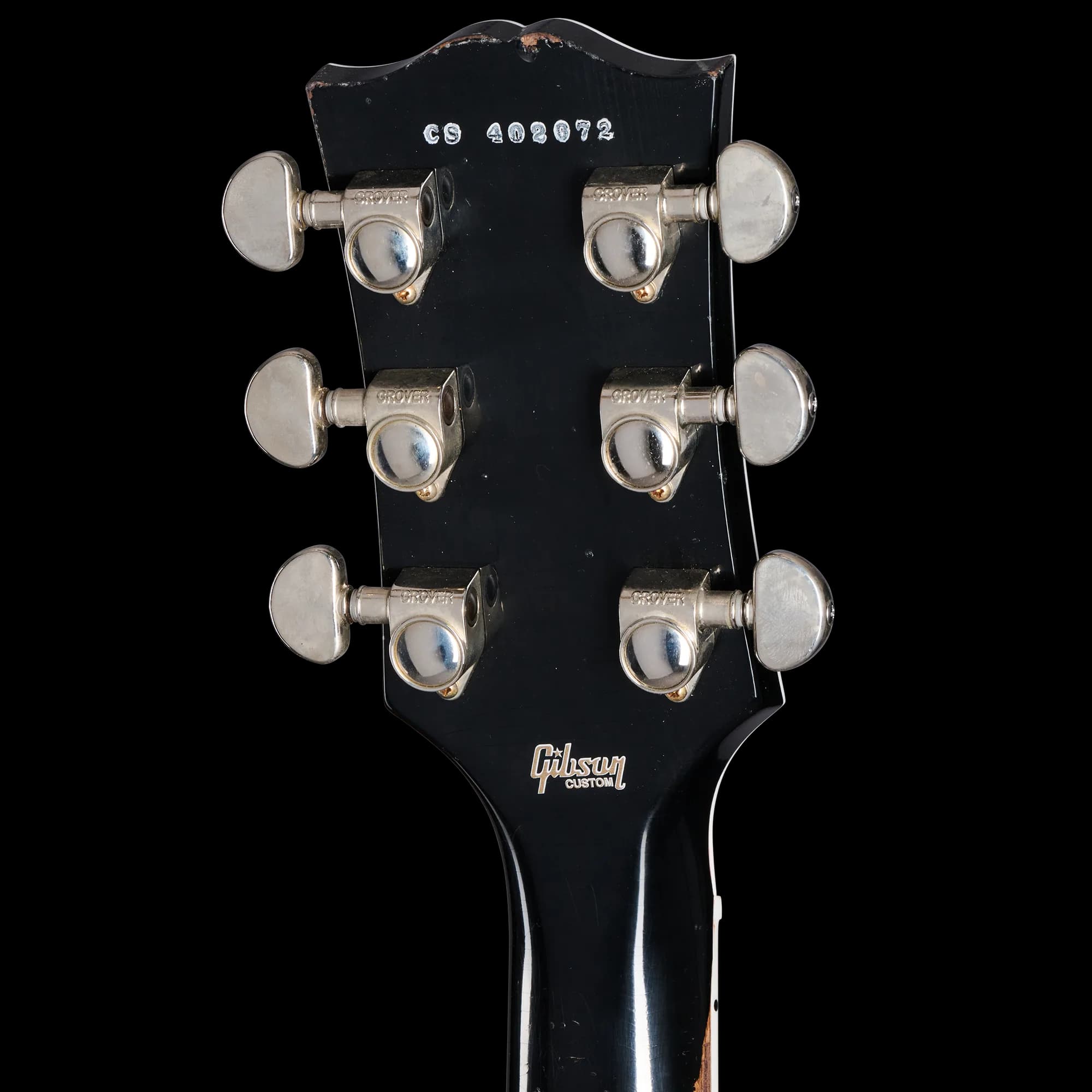 Gibson Les Paul Custom, Heavy Aged, Ebony — photo 6