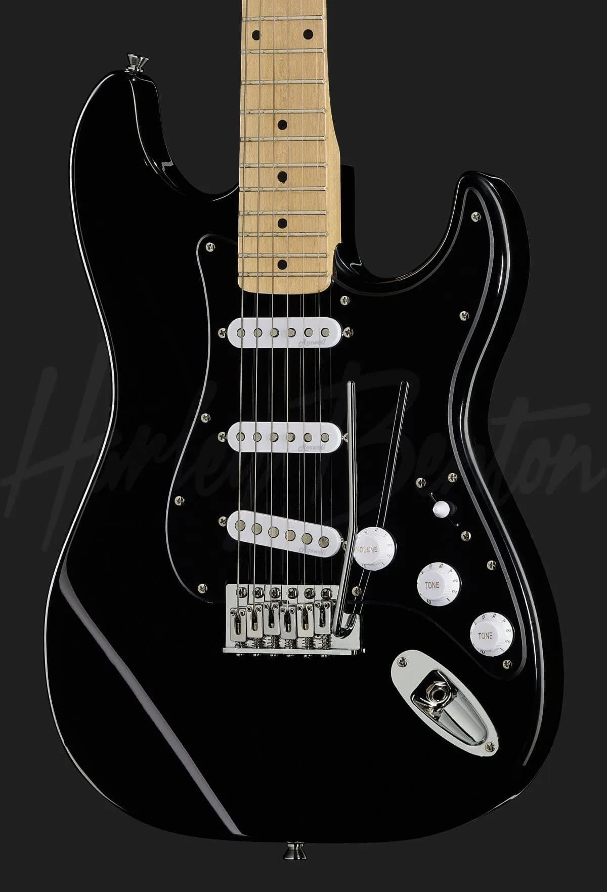 Harley Benton ST-57DG Black — photo 4