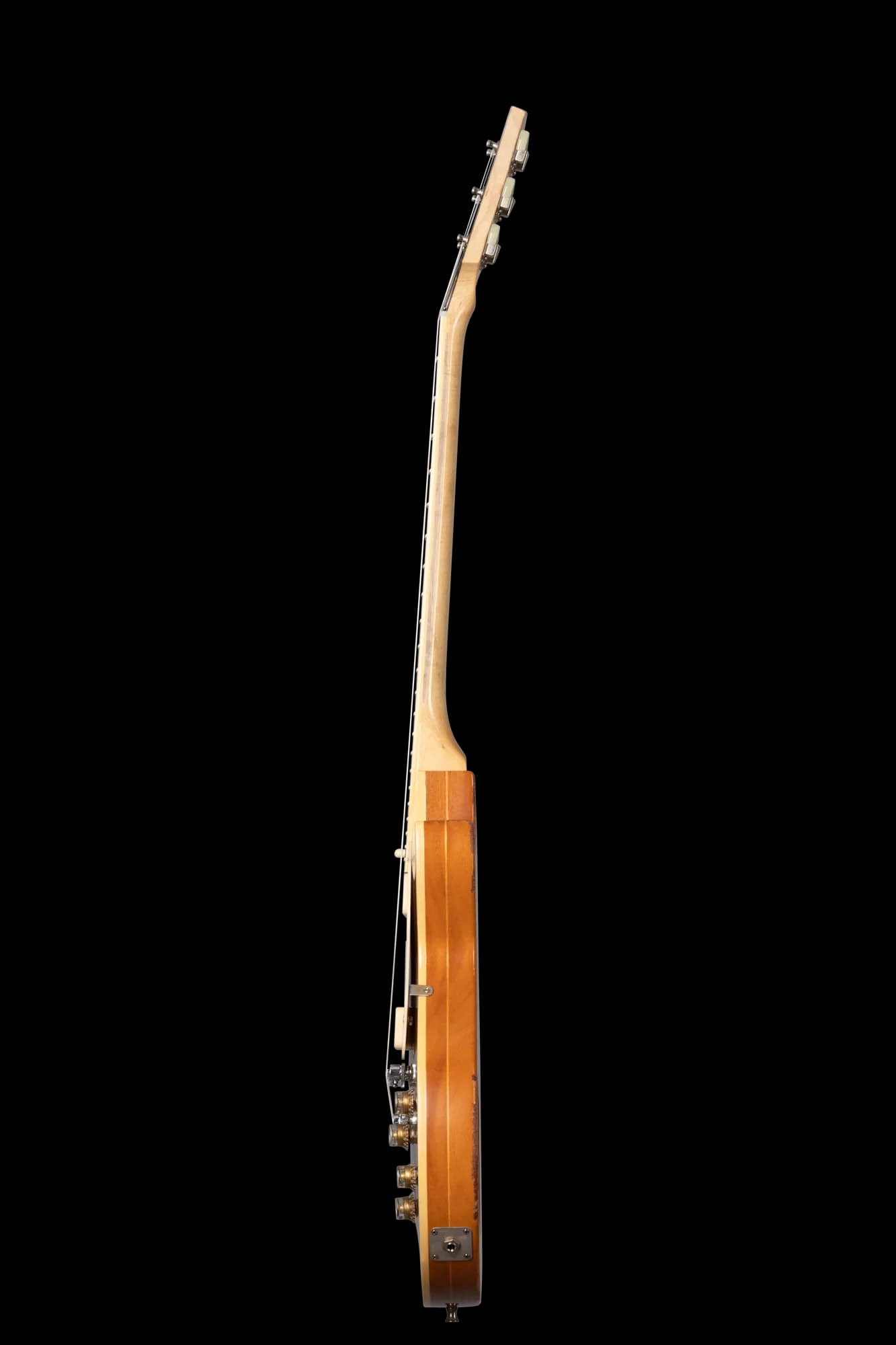Gibson Mike Ness 1976 Les Paul Deluxe (Aged), Gold — photo 3