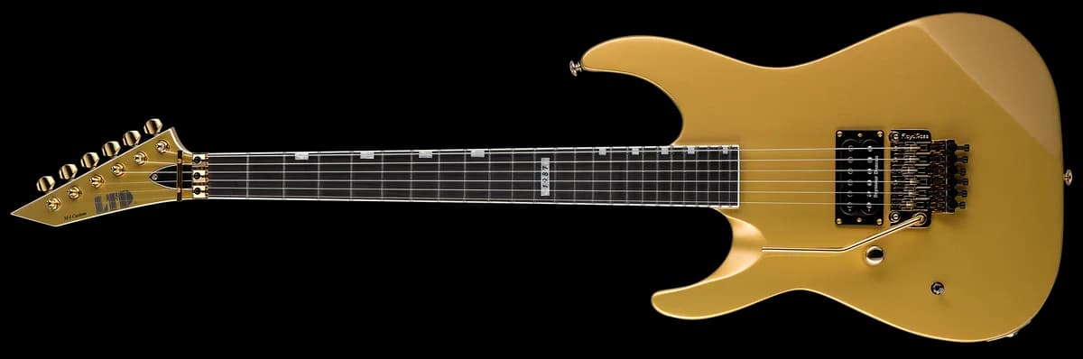 ESP M-1 Custom '87 Lh METALLIC GOLD