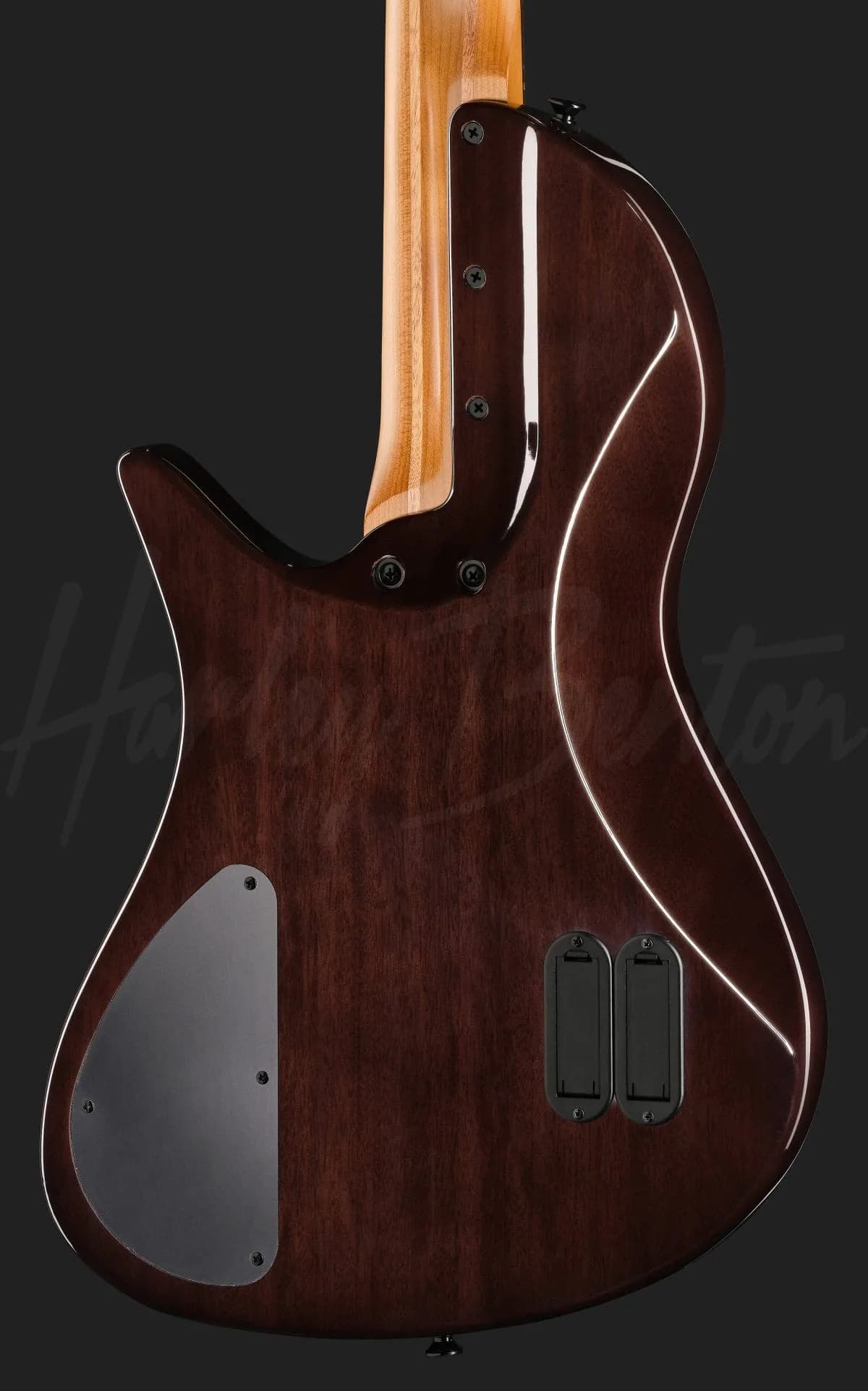 Harley Benton MSB-5 Black Flame Burl — photo 5