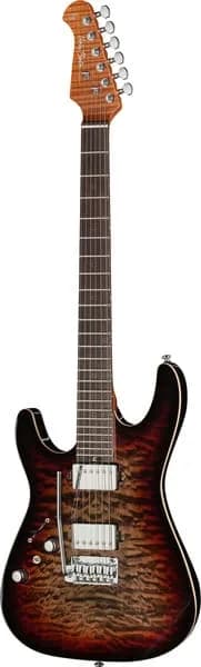 Harley Benton Fusion-IV HH LH RW QDG