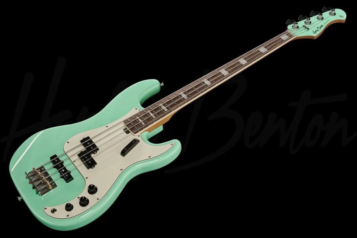 Harley Benton MV-4PJ Seafoam Green — photo 8
