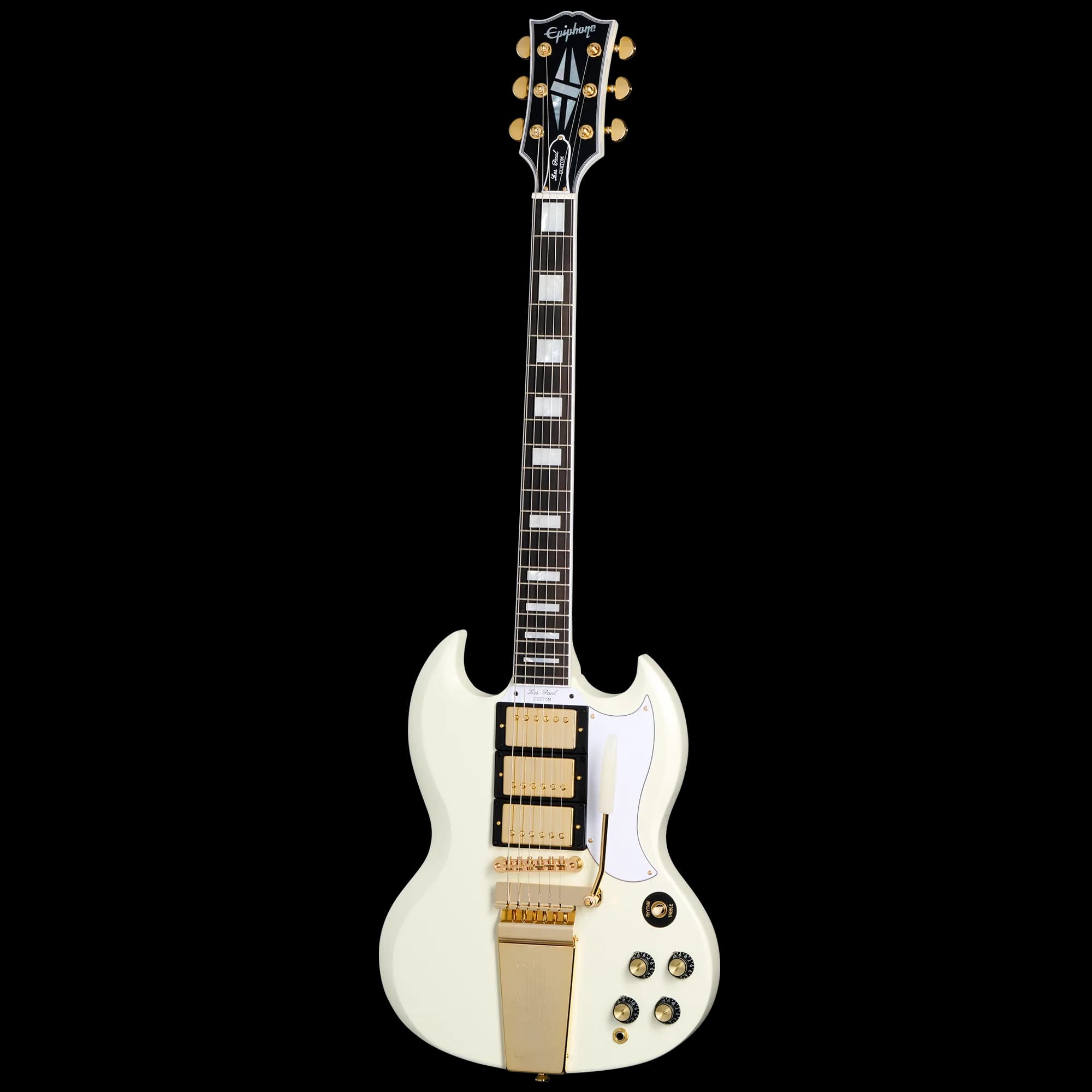Epiphone IGC 1963 Les Paul SG Custom With Maestro Vibrola, Classic White — photo 3