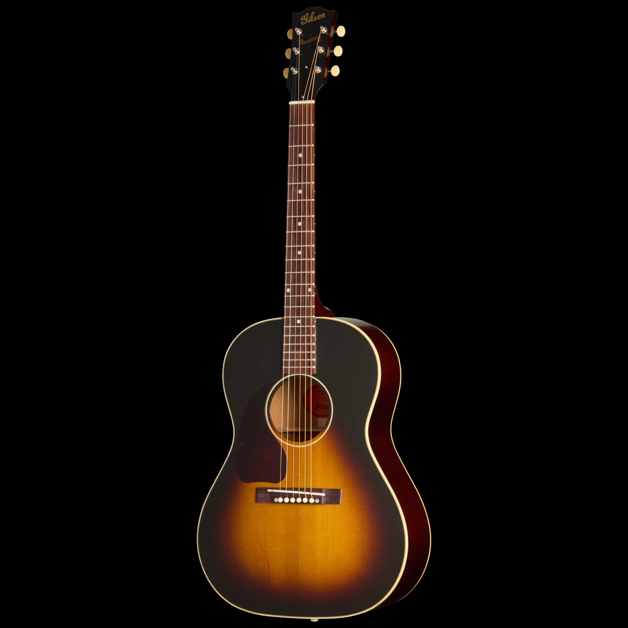 Gibson 1942 Banner LG-2 Reissue, Left-Handed, Vintage Sunburst — photo 3