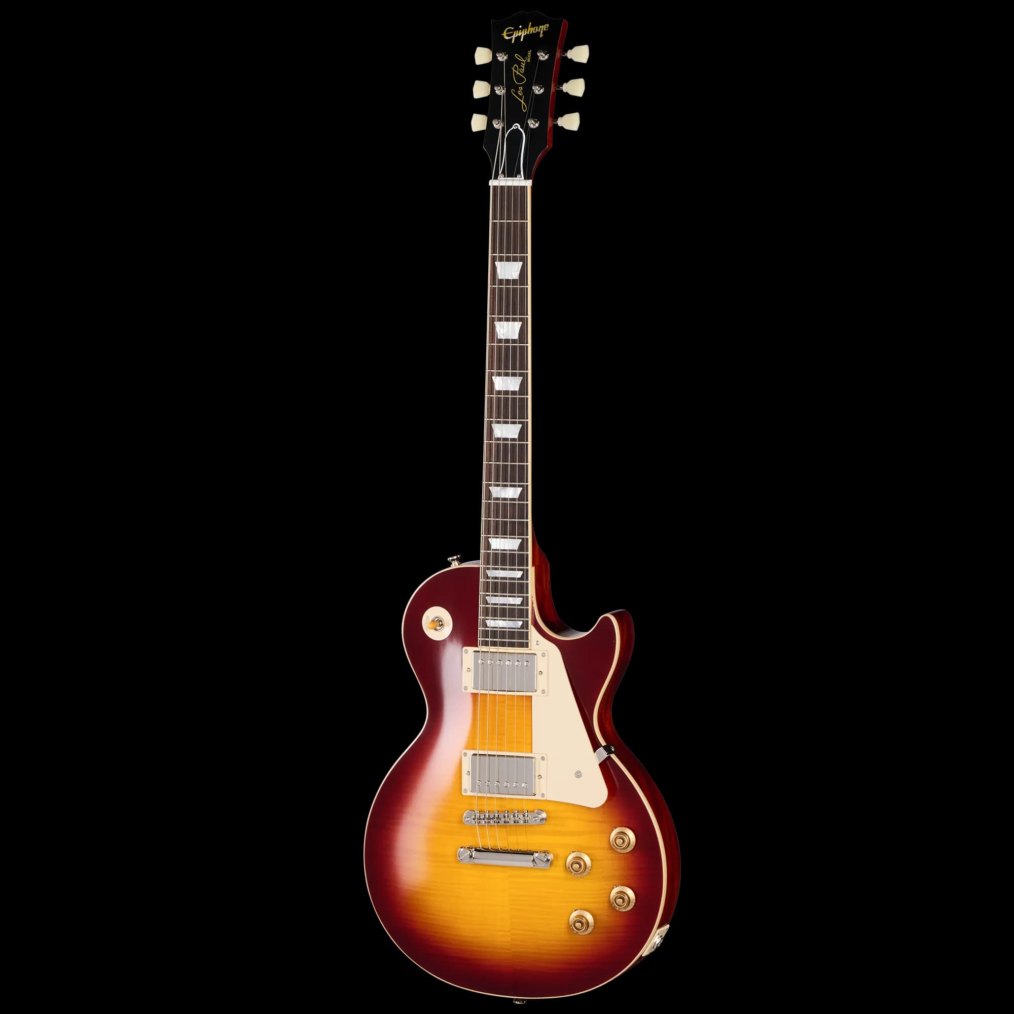 Epiphone IGC 1959 Les Paul Standard Reissue, Deep Cherry Sunburst — photo 3