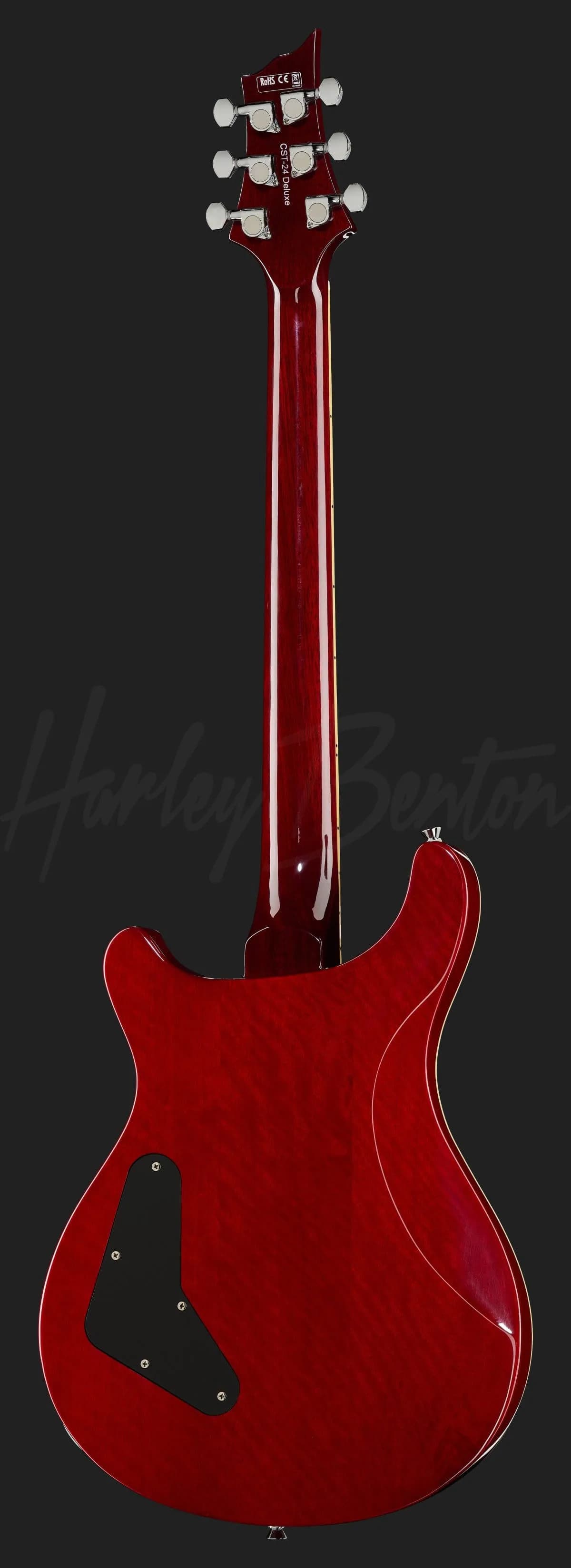 Harley Benton CST-24 Black Cherry Flame — photo 3