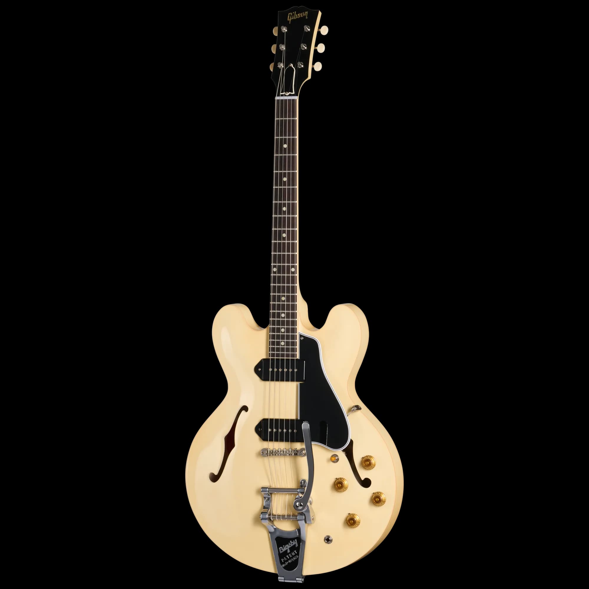 Gibson LE 1959 ES-330 Reissue with Bigsby, VOS, Antique White — photo 3