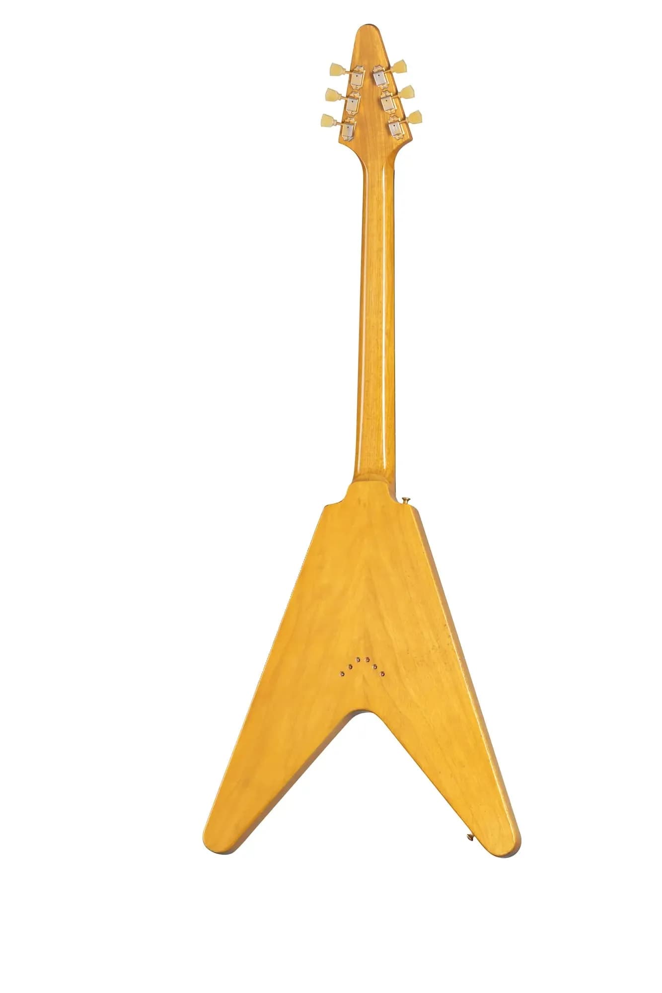 Gibson 58 Korina Flying V Brazilian Rosewood Fingerboard, Aged Natural — photo 2