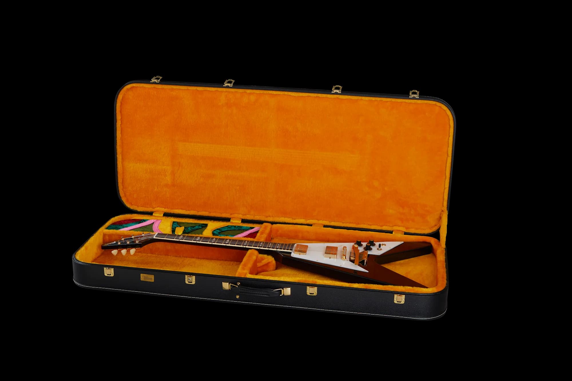 Gibson Jimi Hendrix™ 1969 Flying V, Aged Ebony — photo 6