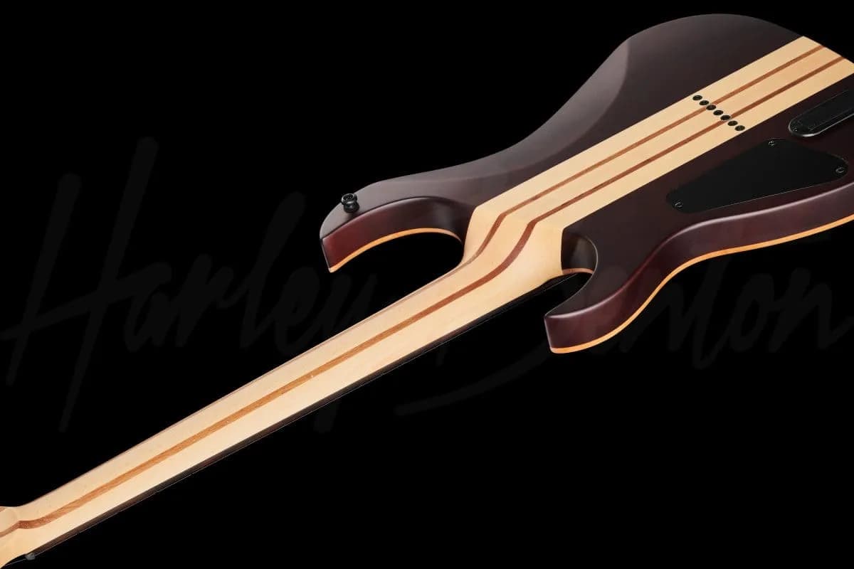 Harley Benton Amarok-7 BKRD Quilted Burst — photo 8